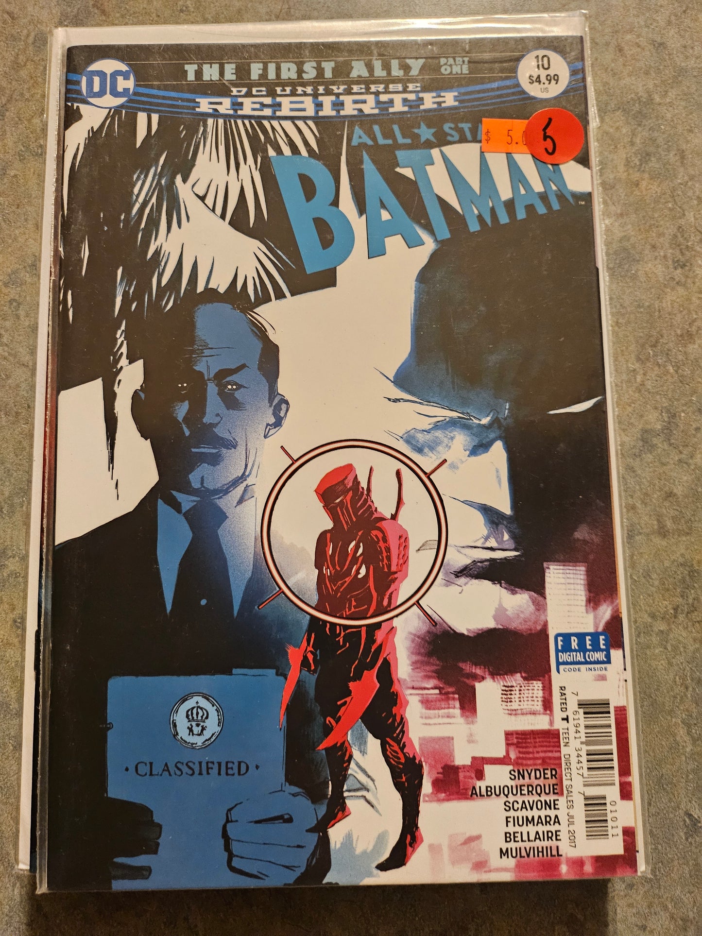 All Star Batman – DC Comics – (2016–2017) – Volume 1 – Limited Series – #10 - Cover A