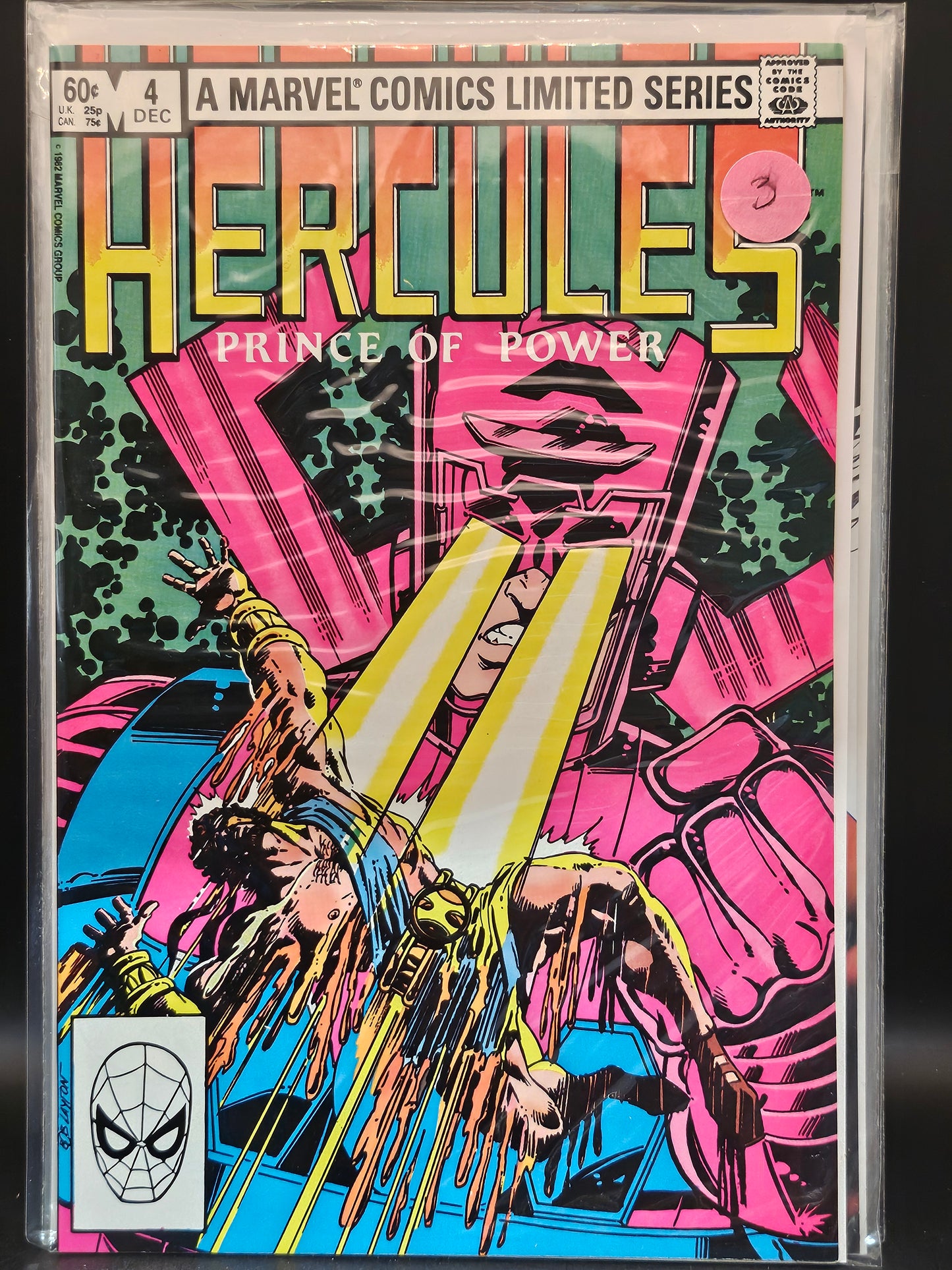 Hercules (1982 1st Series Marvel) #1-4