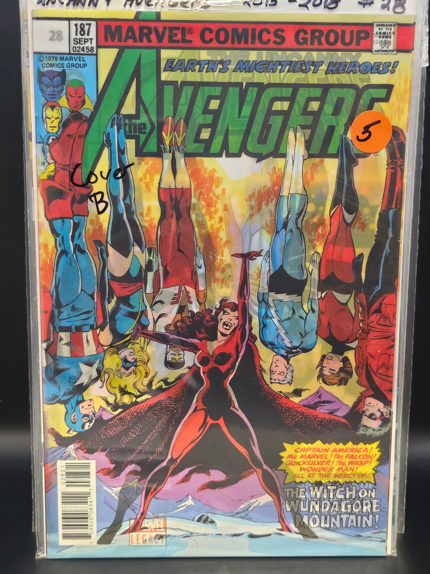 #28 Cover B Lenticular Cover- Uncanny Avengers (2015 Marvel 3rd Series)