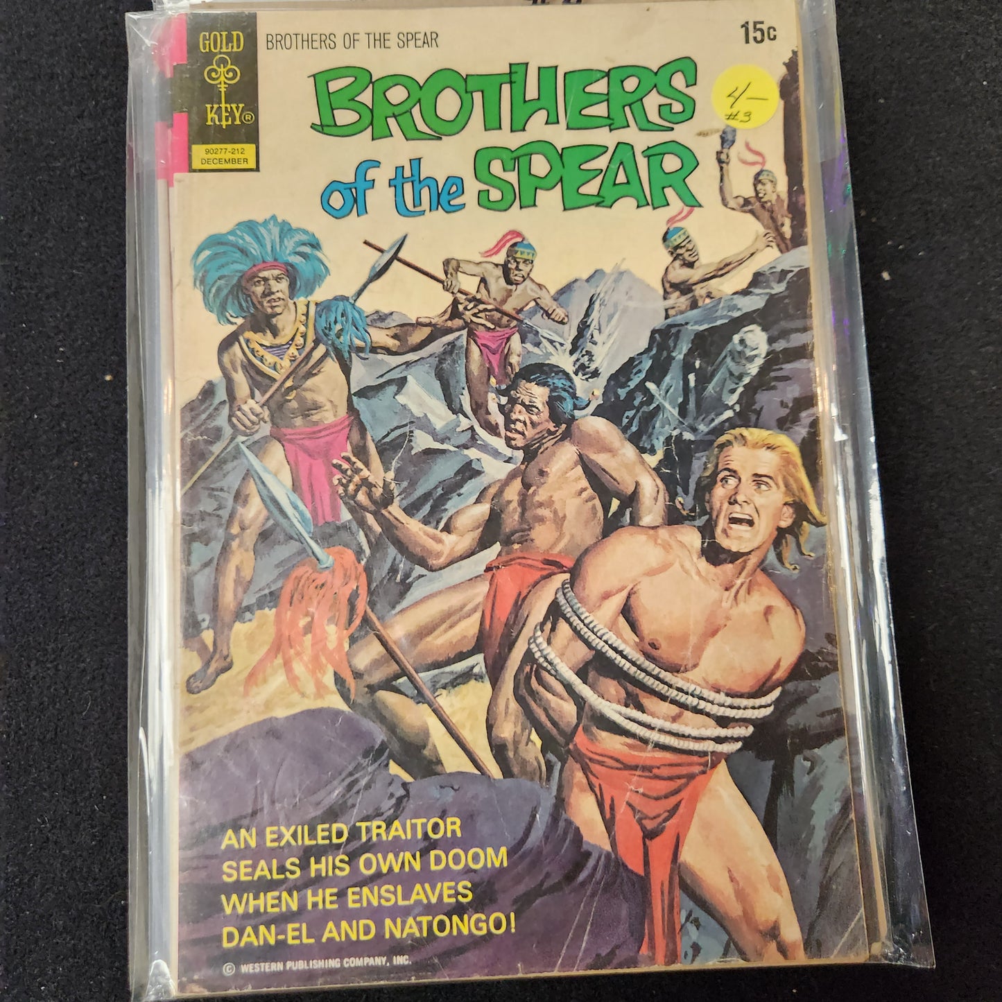 Brothers of the Spear – Gold Key – (1972–1976) – Volume 1 – Limited Series – #3 - No Mark Jewelers Advertisement