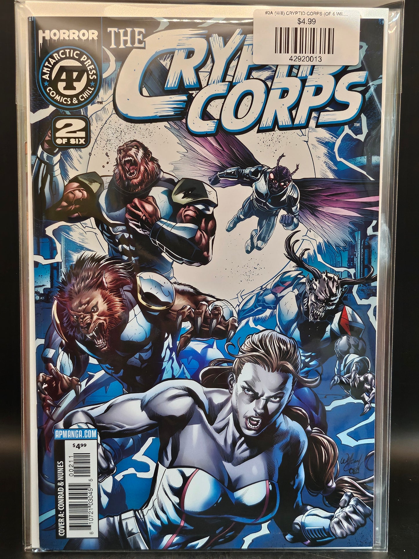 #2A (Will) CRYPTID CORPS (OF 6 WILL CONRAD CLAUDIO NUNES)