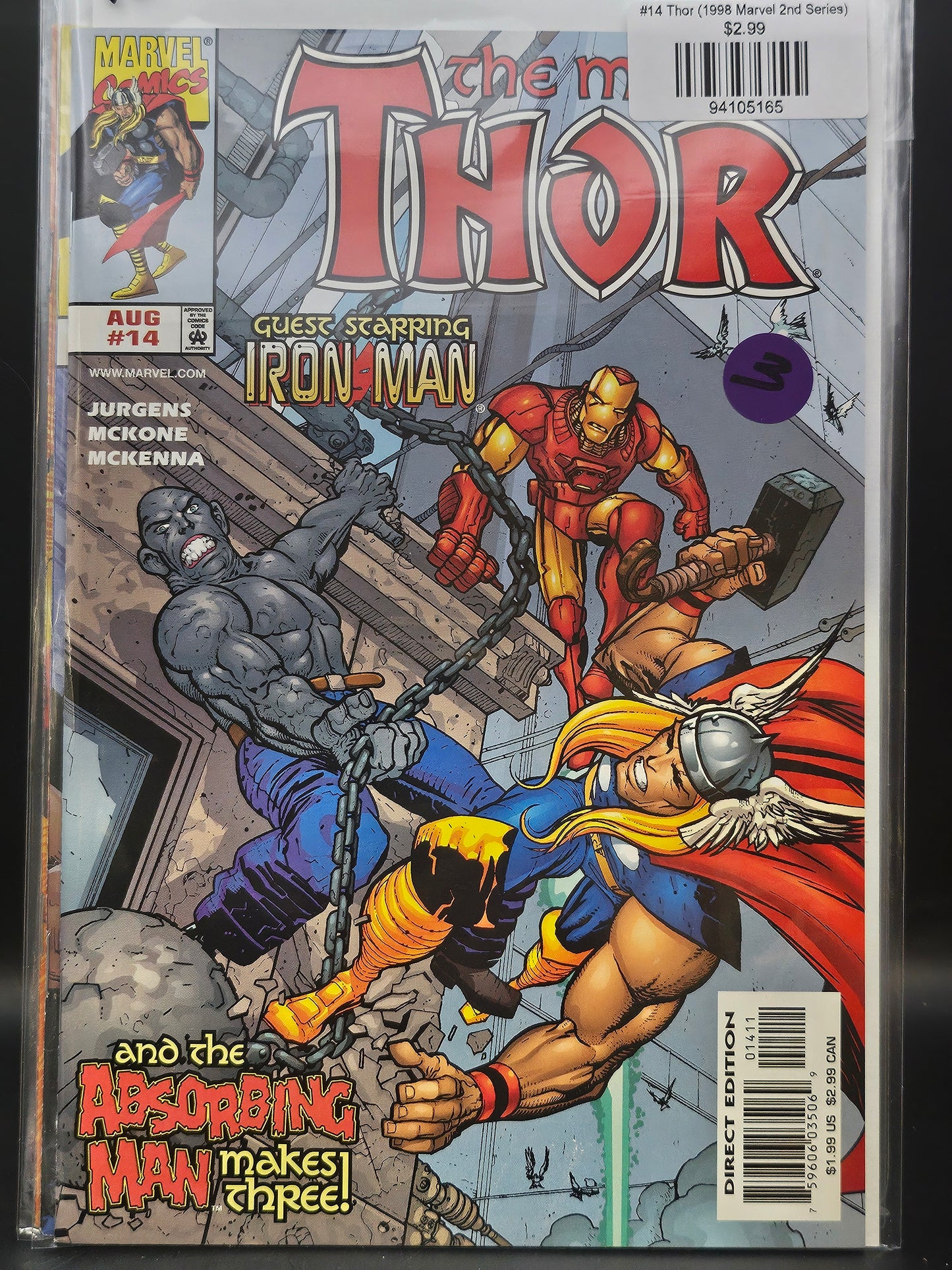 #14 Thor (1998 Marvel 2nd Series)