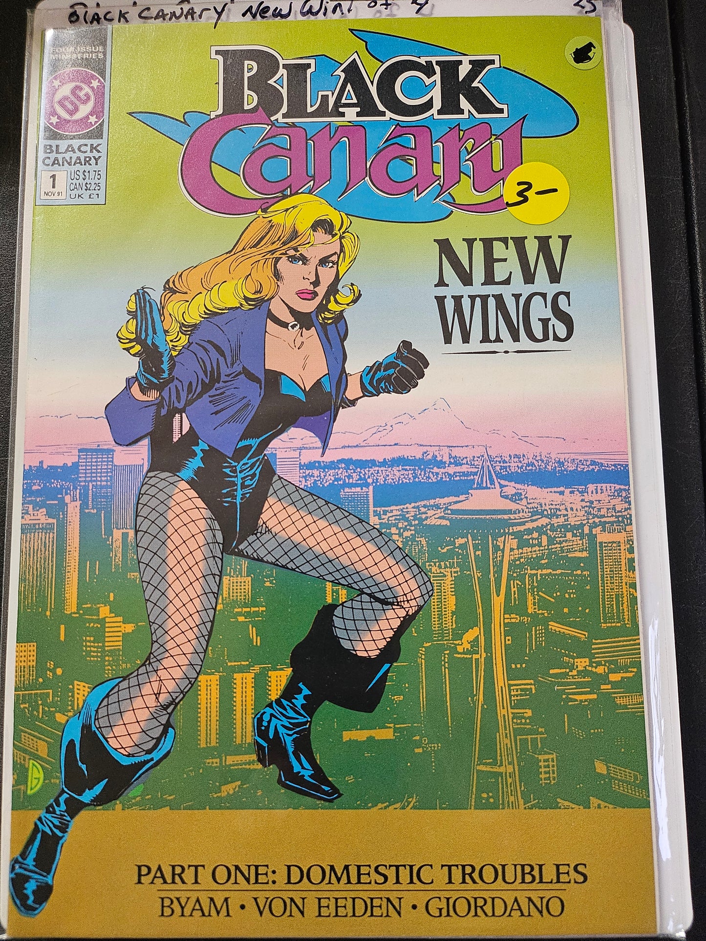 Black Canary – DC Comics – (1991–1992) – Volume 1 – Limited Series - #1 of 4