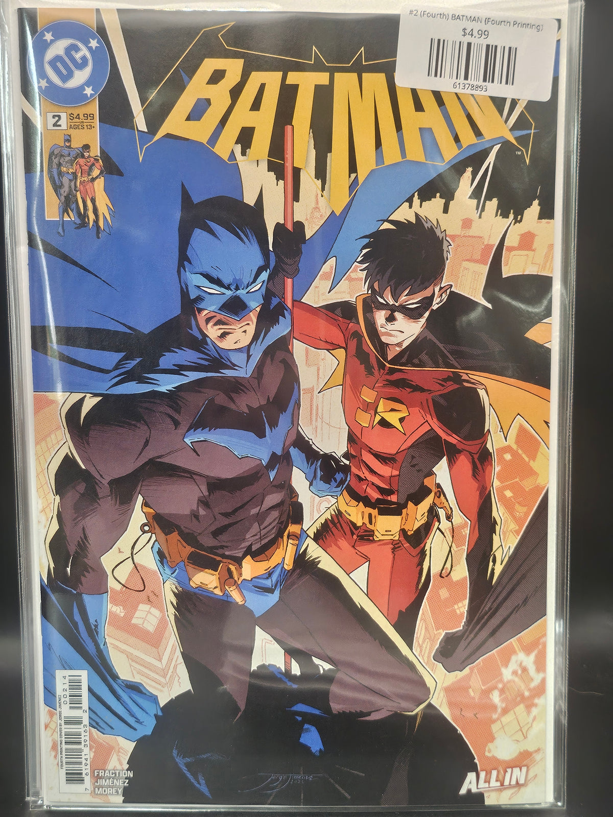#2 (Fourth) BATMAN (Fourth Printing)