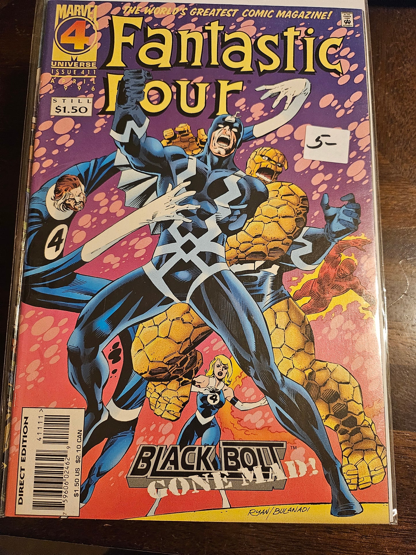 103.102 – Fantastic Four - #411 -1961-95