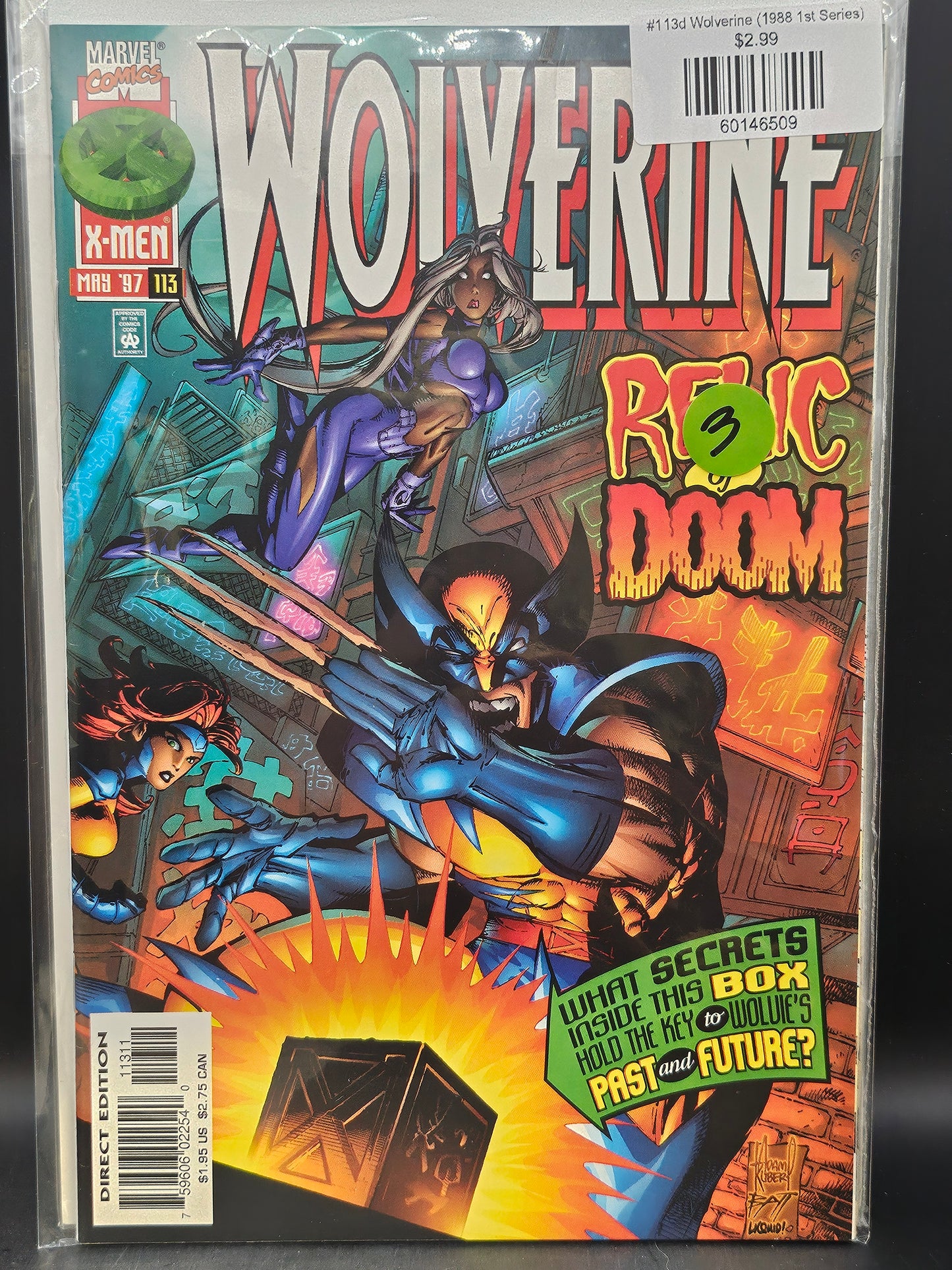 #113d Wolverine (1988 1st Series)