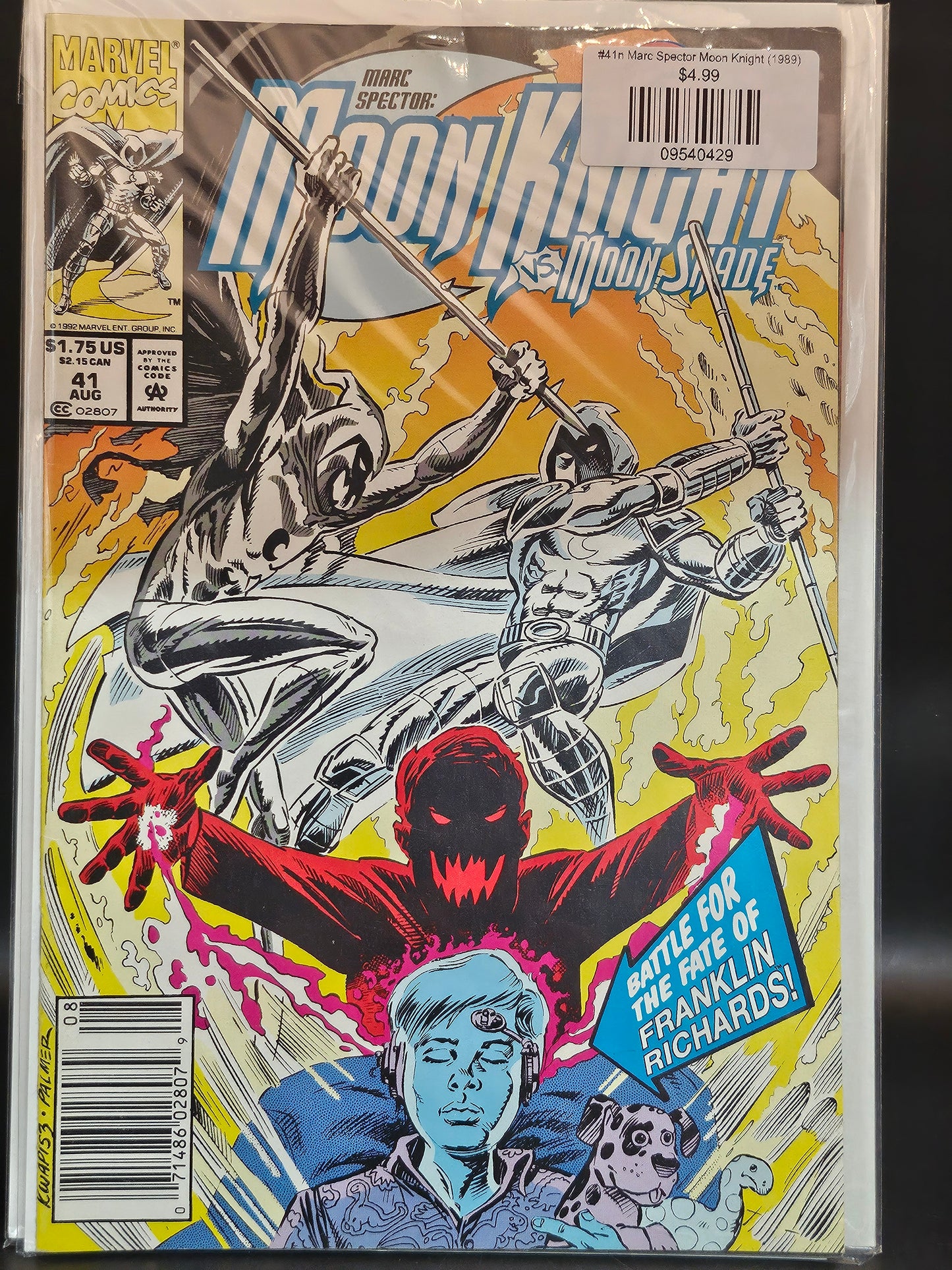 #41n Marc Spector Moon Knight (1989)
