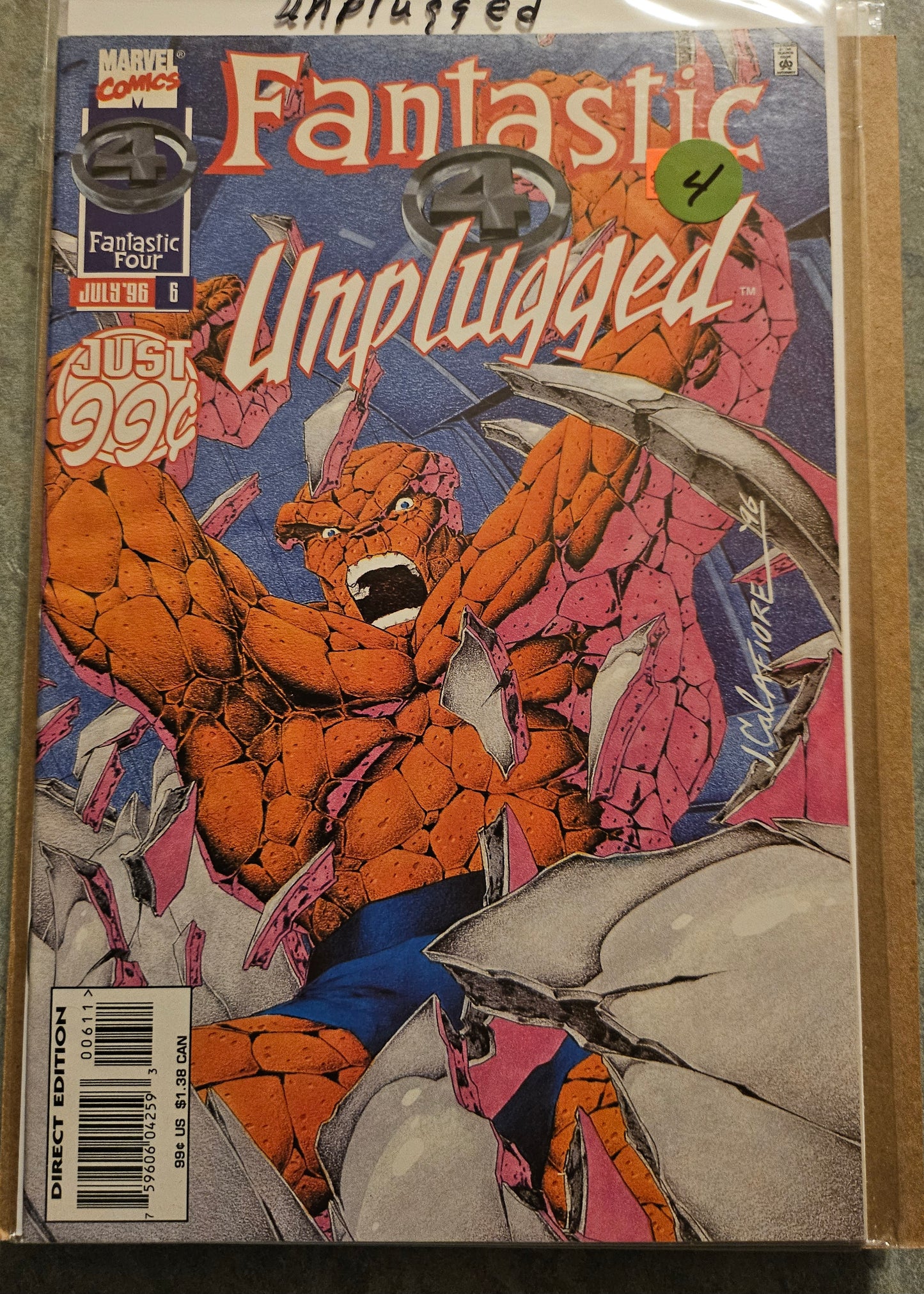 105.101 Fantastic Four – #6 – Unplugged (1995–1996)