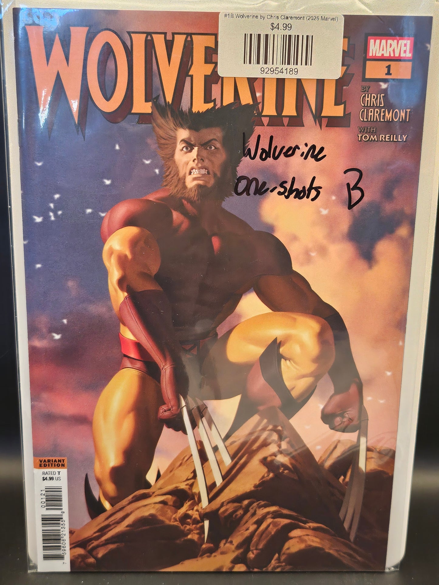 #1B Wolverine by Chris Claremont (2025 Marvel)