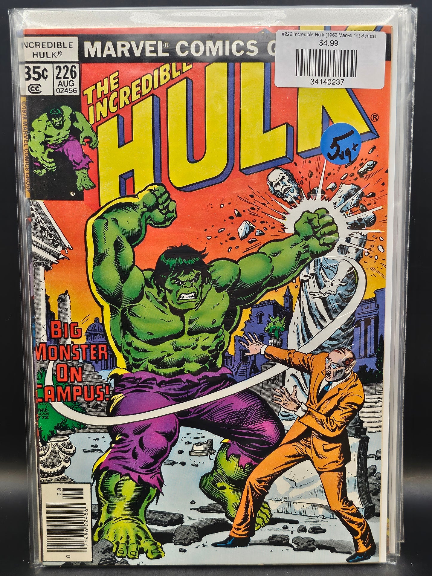 #226 Incredible Hulk (1962 Marvel 1st Series)