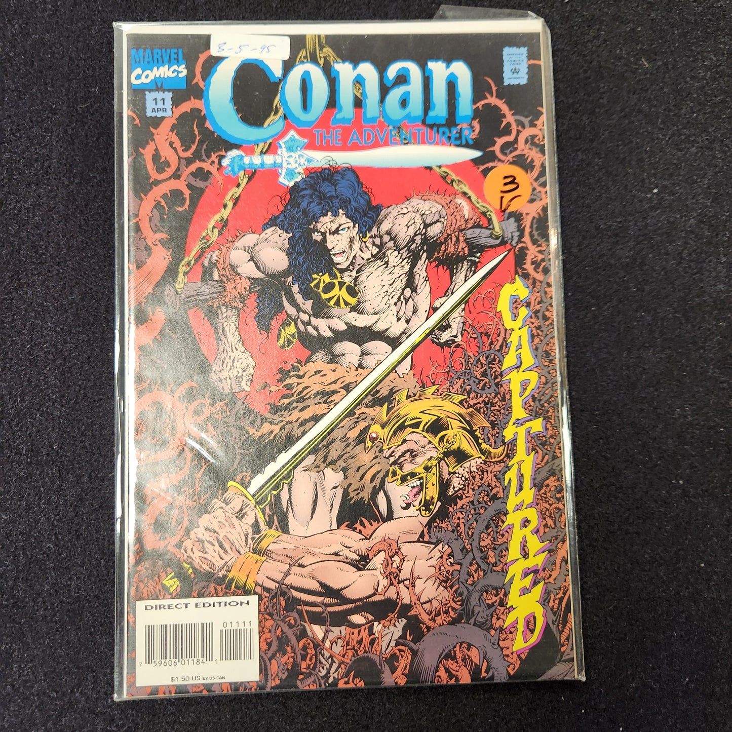 Conan the Adventurer – Marvel Comics – 1994–1995 – Volume 1 – Ongoing Series – #11