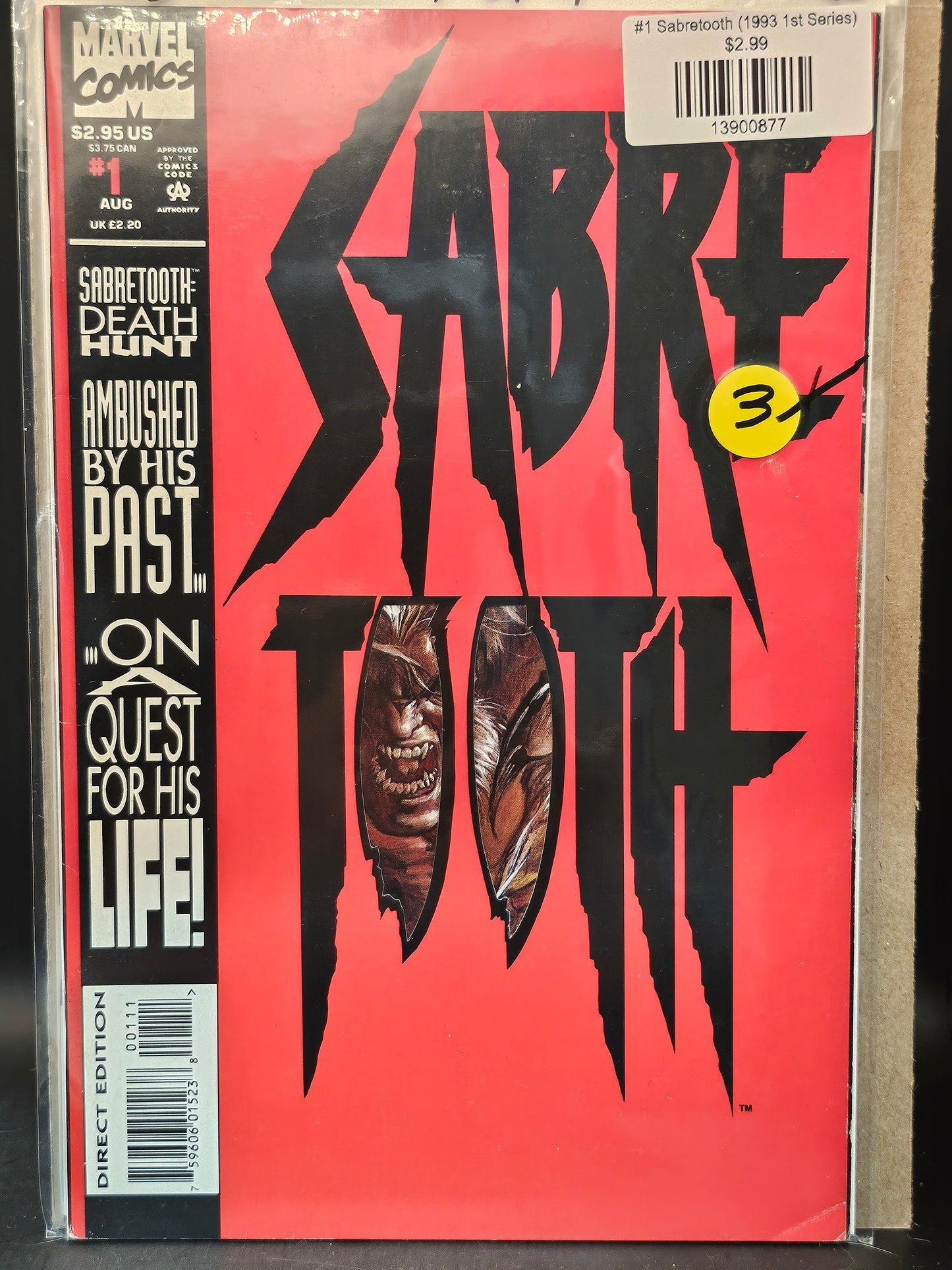 #1 Sabretooth (1993 1st Series)