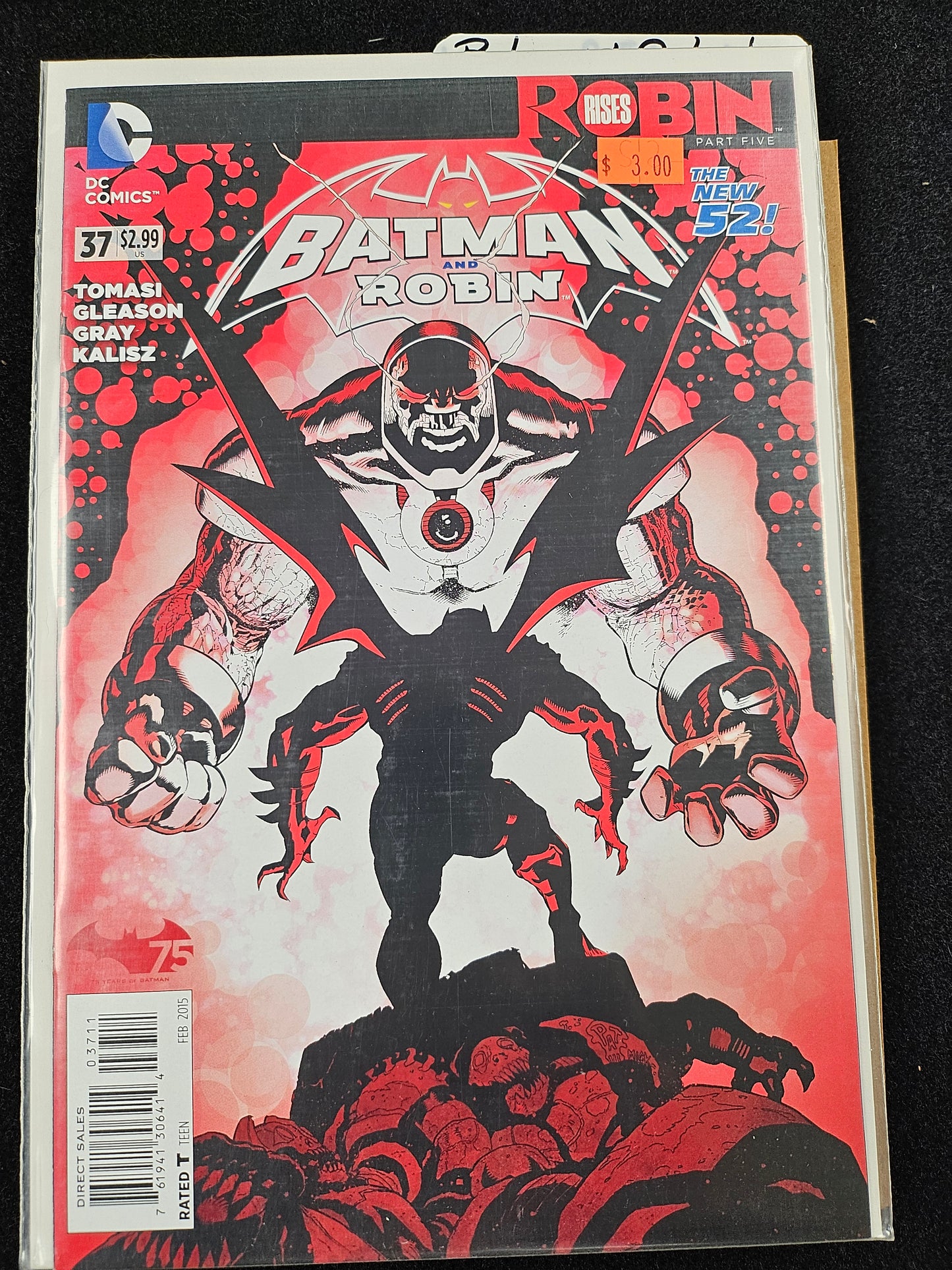 Batman and Robin – DC Comics – (2011–2015) – Volume 2 – #37 - Cover A