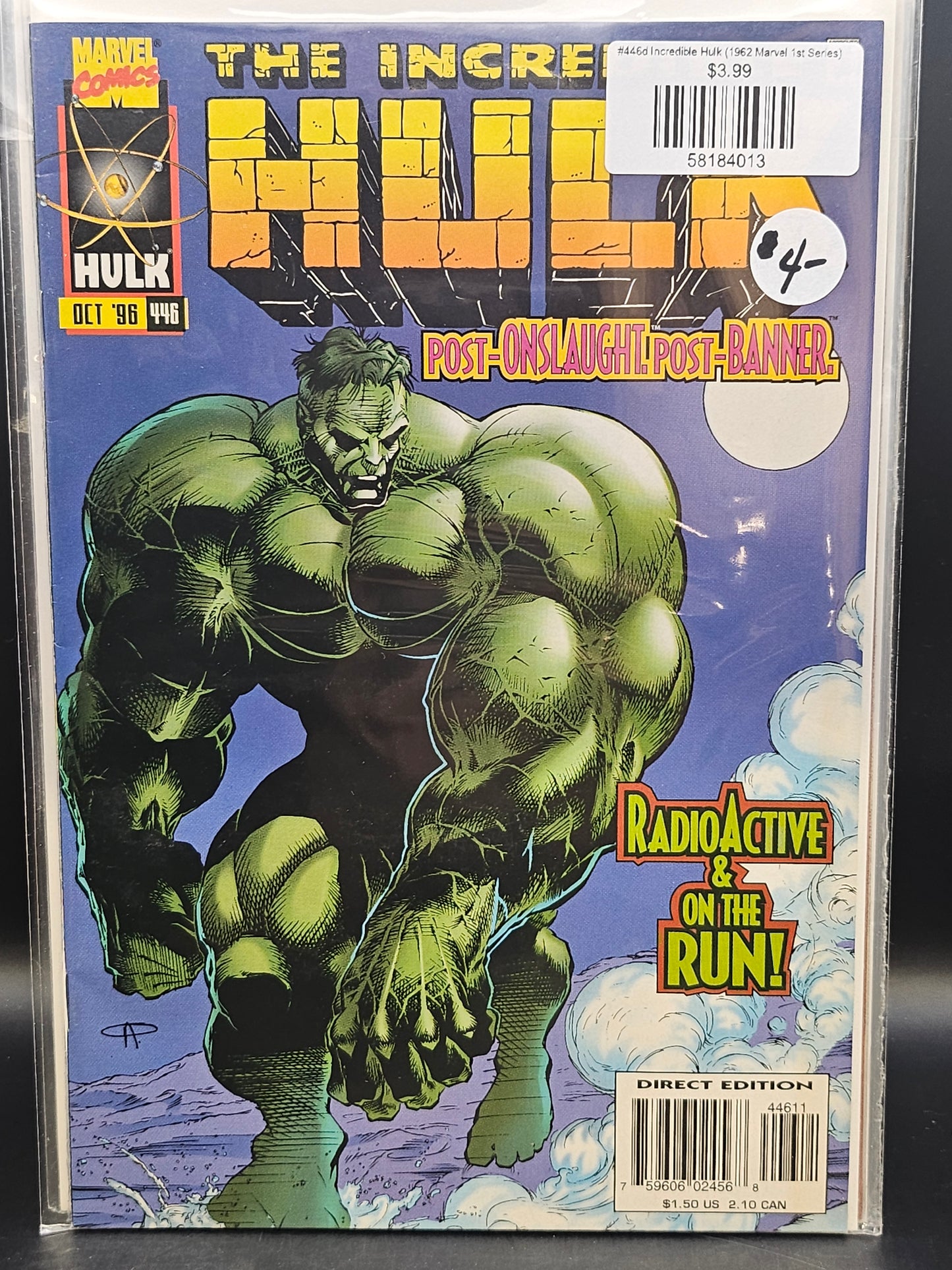 #446d Incredible Hulk (1962 Marvel 1st Series)