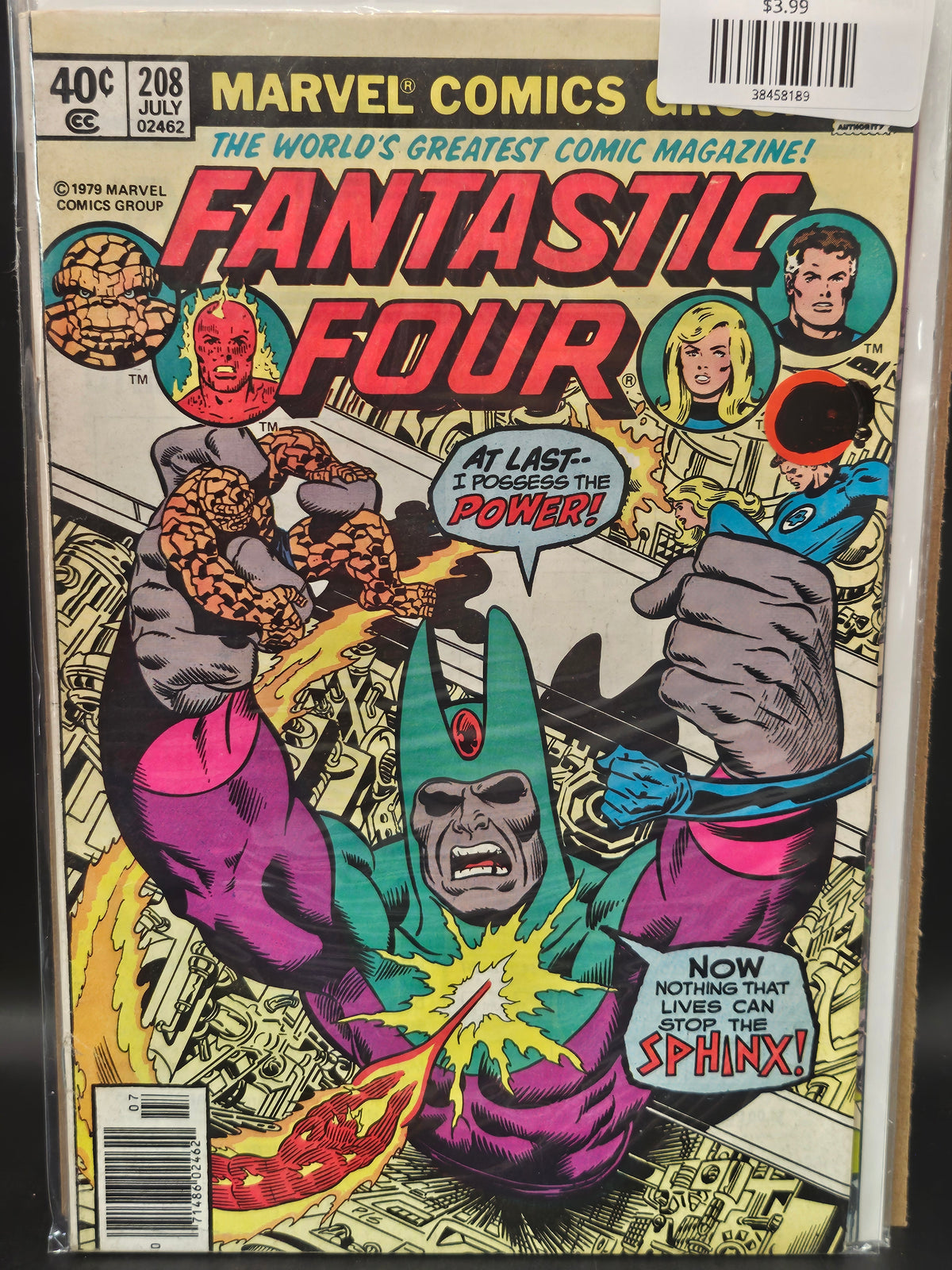 #208 Fantastic Four (1961 1st Series)
