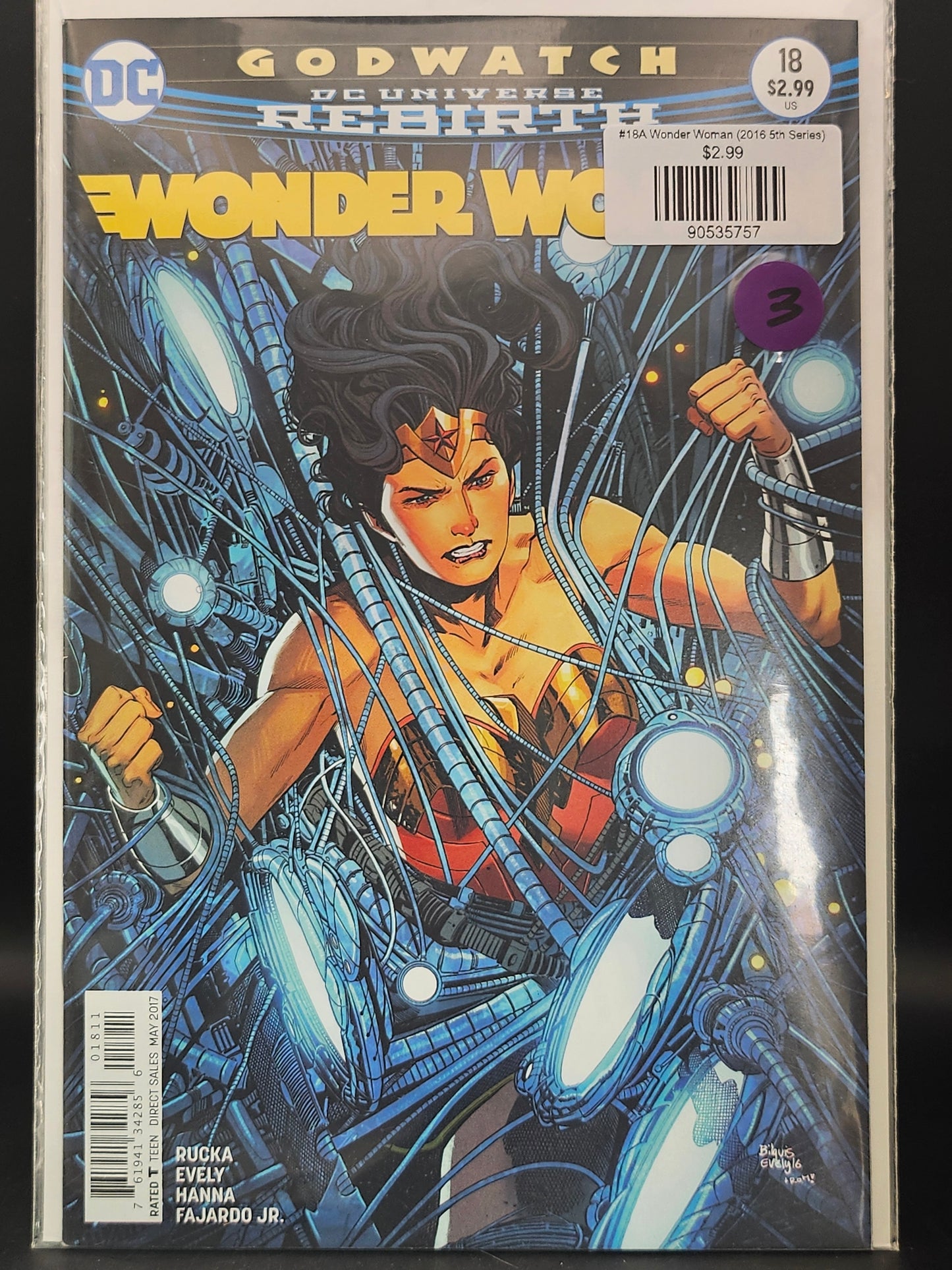 #18A Wonder Woman (2016 5th Series)