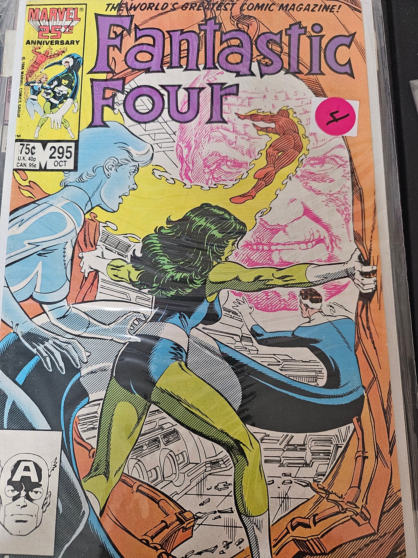 101.113 Fantastic Four – #295 – v1 (1961–1995)