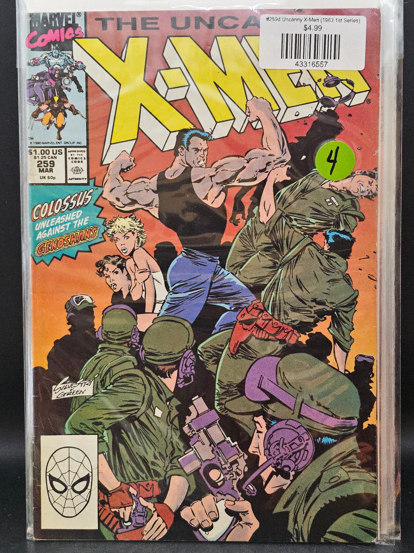 #259d Uncanny X-Men (1963 1st Series)