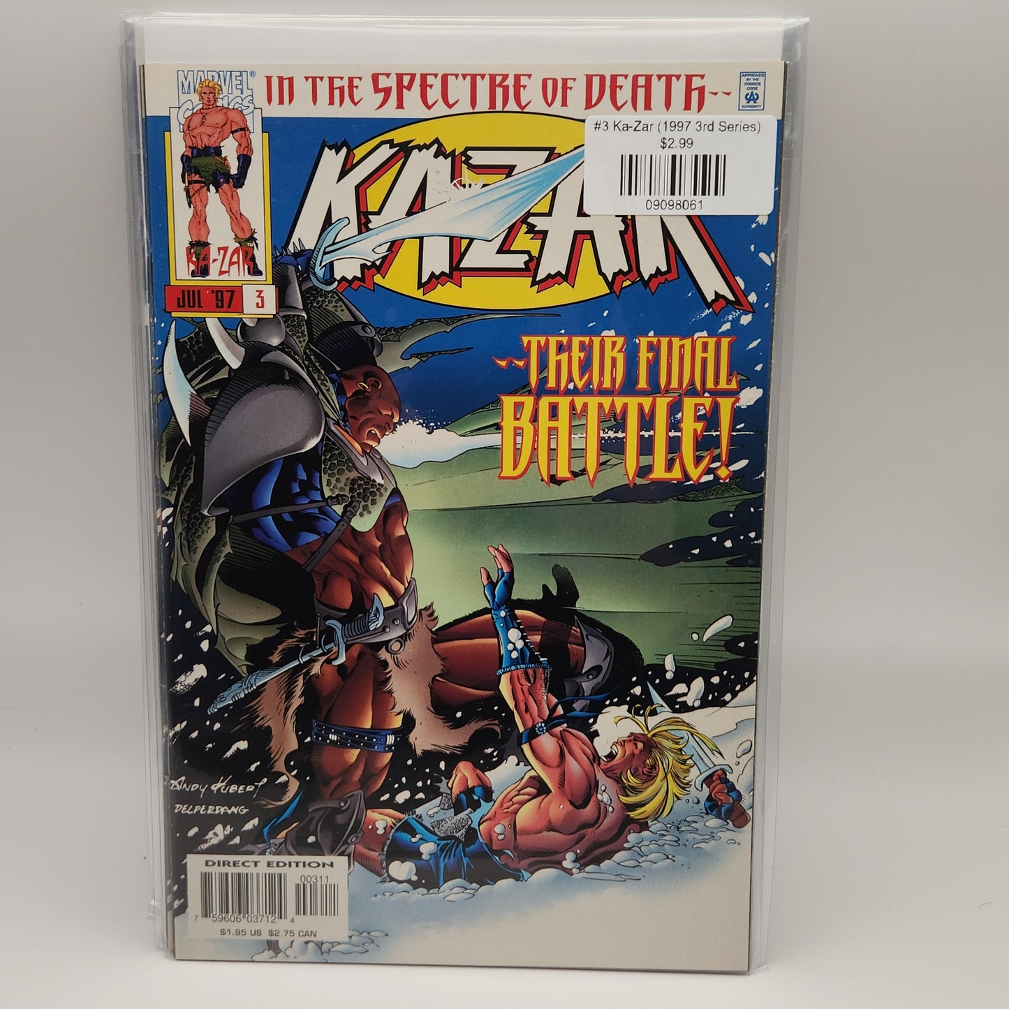 #3 Ka-Zar (1997 3rd Series)