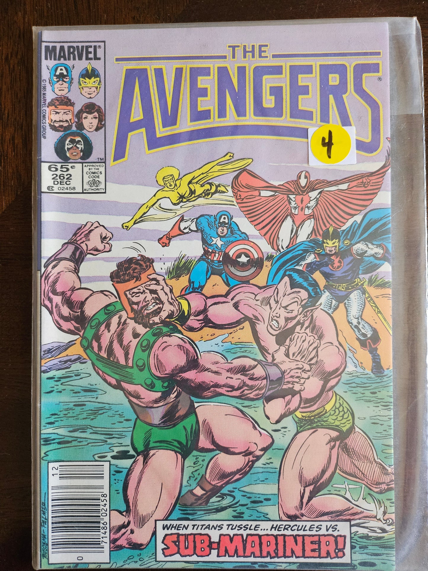 Avengers – Marvel Comics – (1963–1999) – Volume 1 – #262