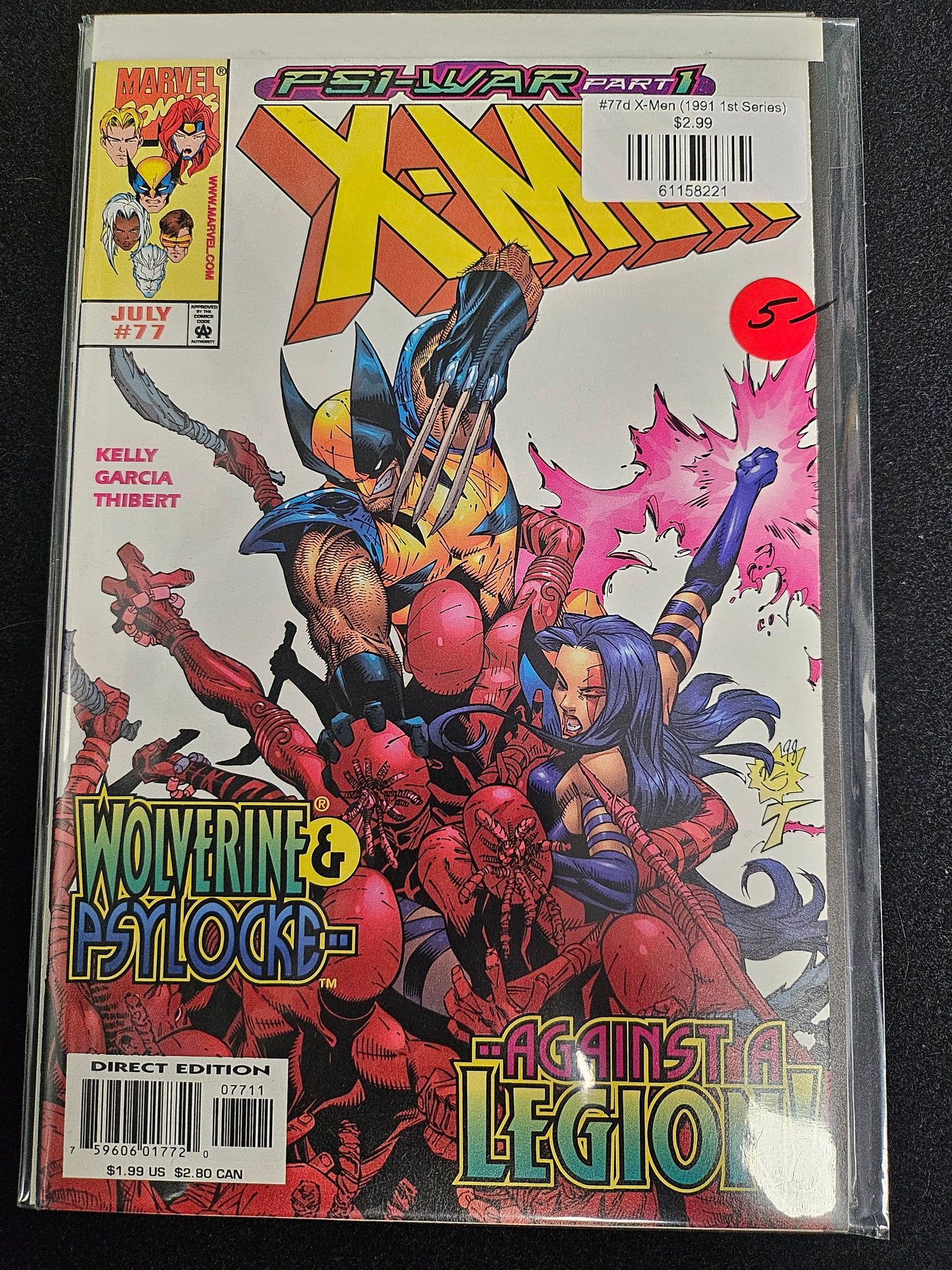 #77d X-Men (1991 1st Series)