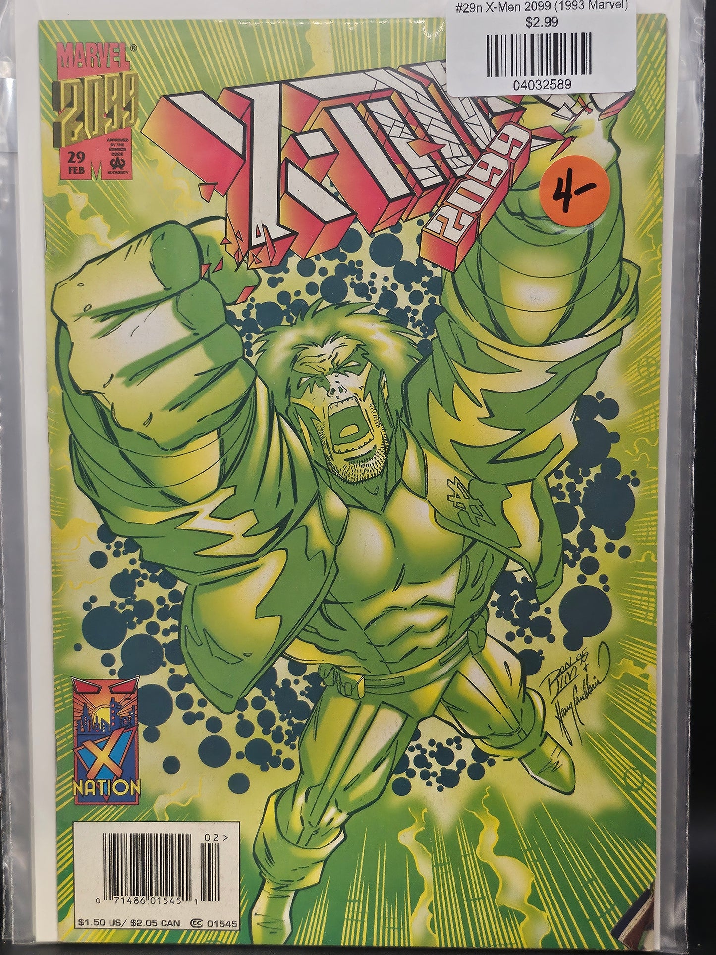 #29n X-Men 2099 (1993 Marvel)