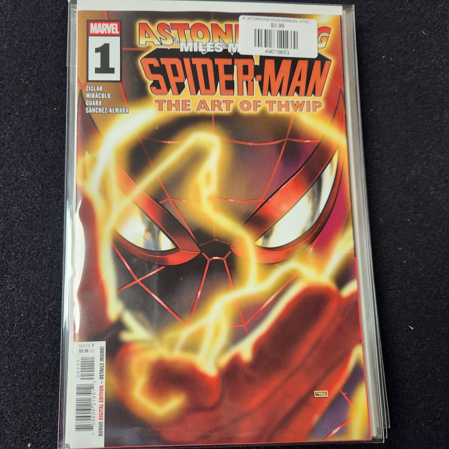 #1 ASTONISHING MILES MORALES: SPIDER-MAN THE ART OF THWIP