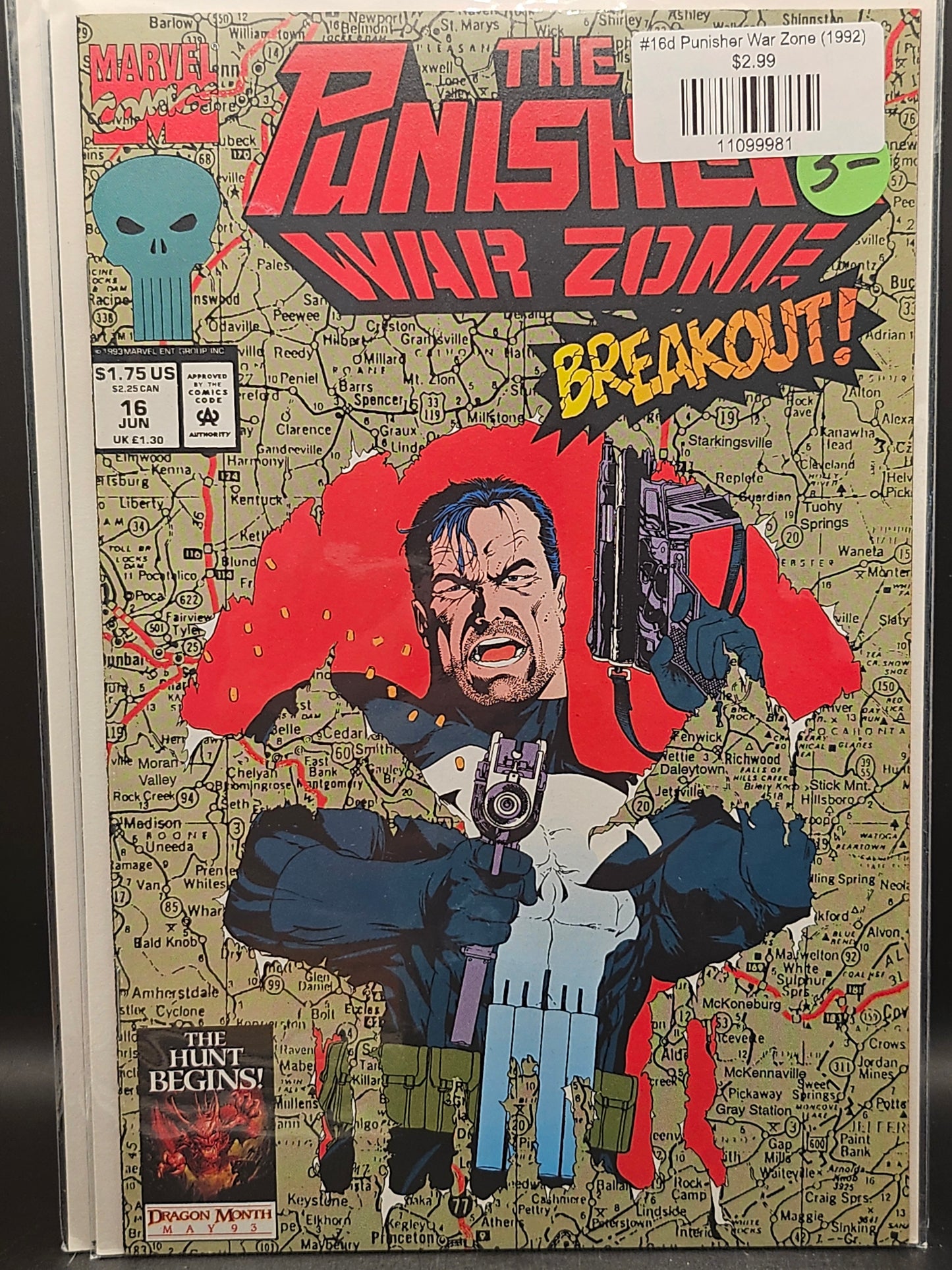 #16d Punisher War Zone (1992)