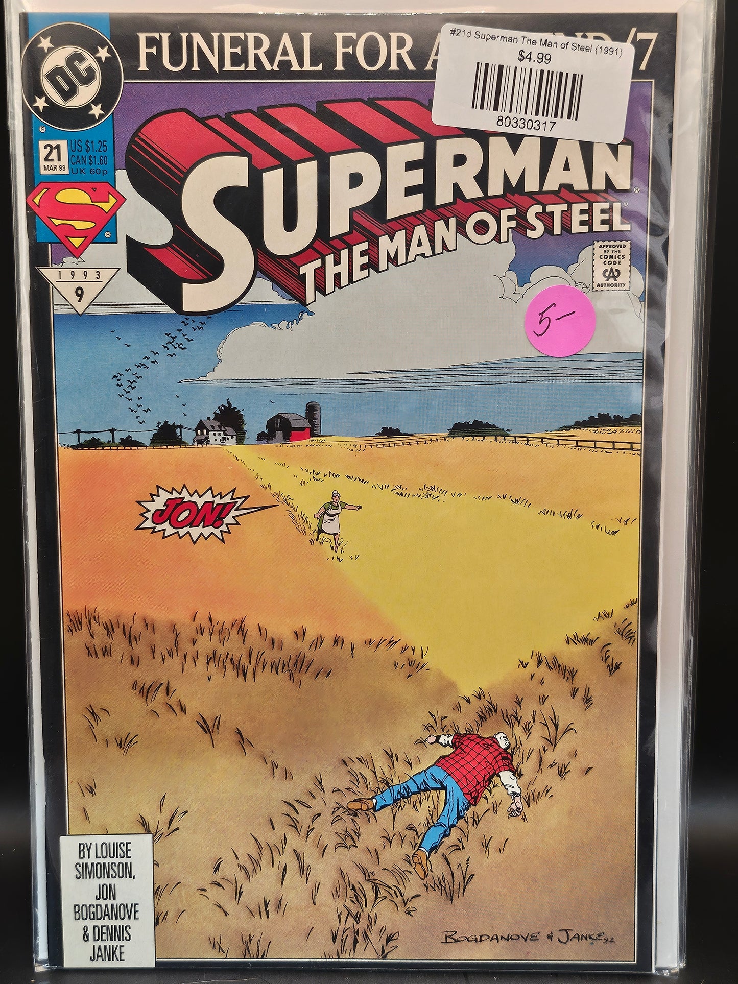 #21d Superman The Man of Steel (1991)