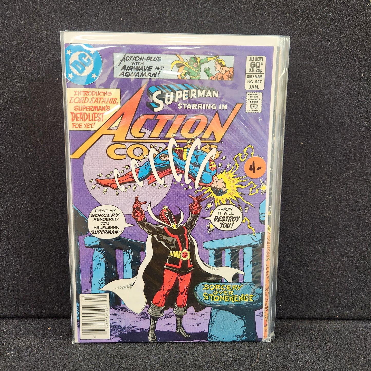 Action Comics #527 - The Magic of Lord Satanis (DC 1982)