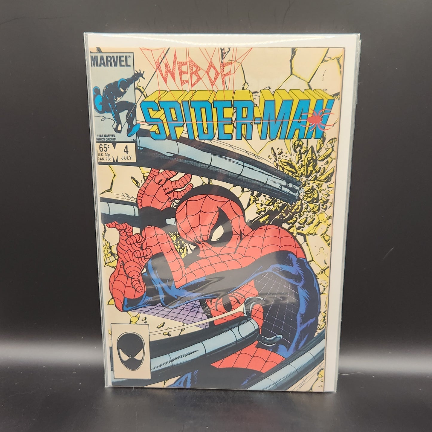 #4D Web of Spider-Man (1985 1st Series)