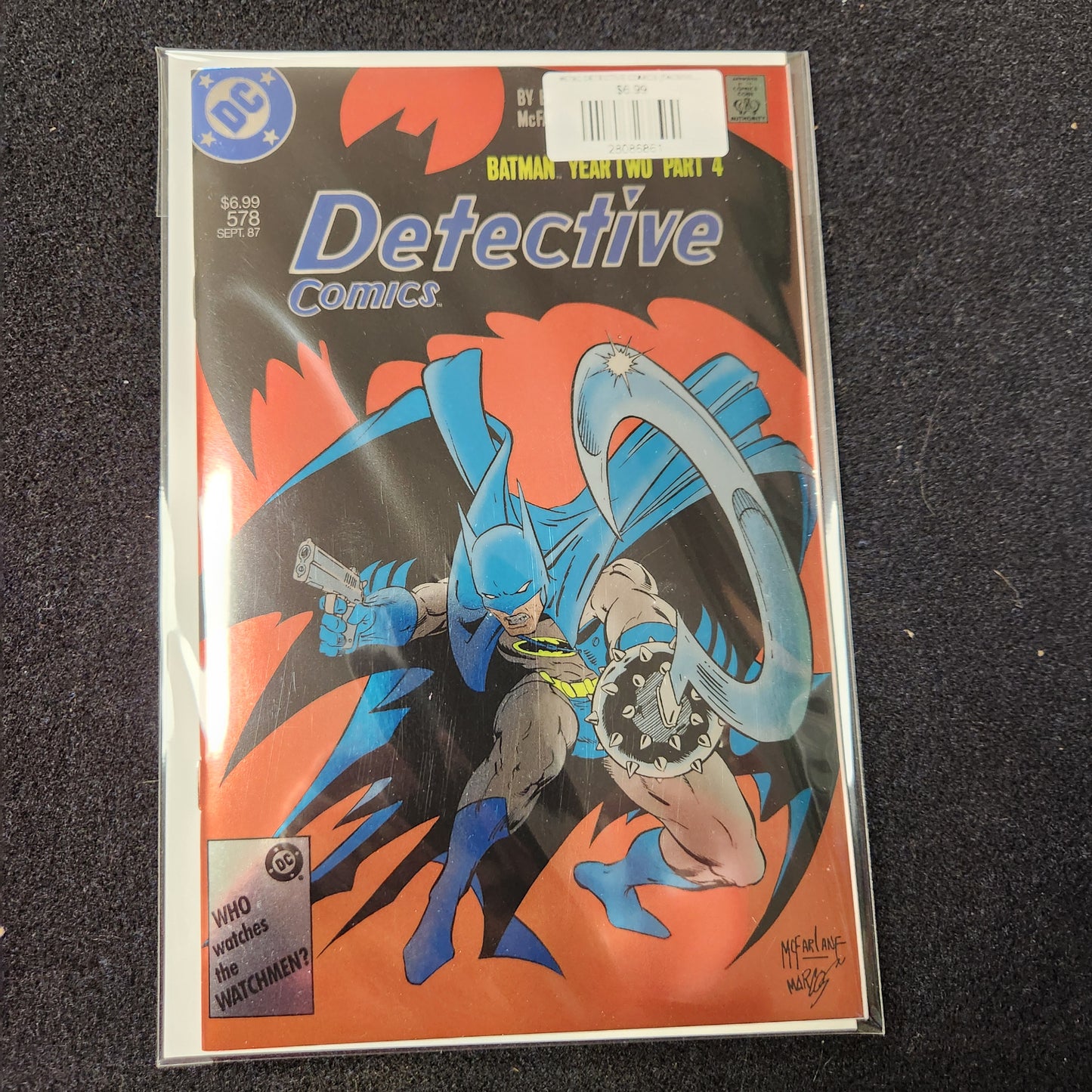 #578C DETECTIVE COMICS (FACSIMILE EDITION TODD MCFARLANE FOIL VAR (YEAR TWO PART 4 OF 4) (YEAR TWO PART 4 OF 4)