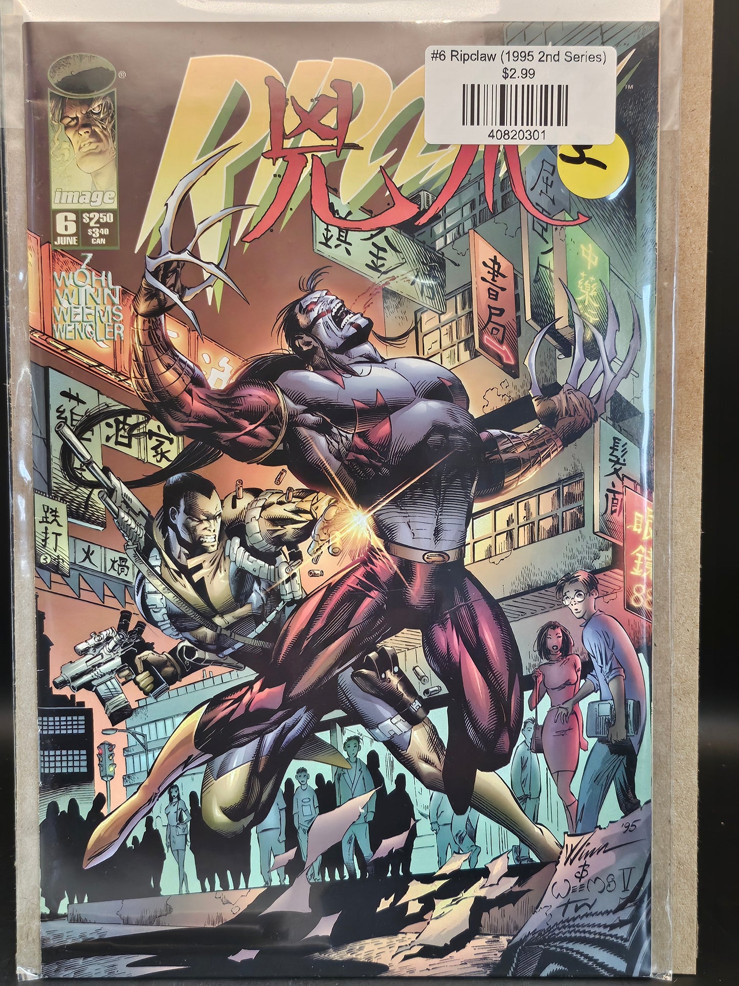 #6 Ripclaw (1995 2nd Series)