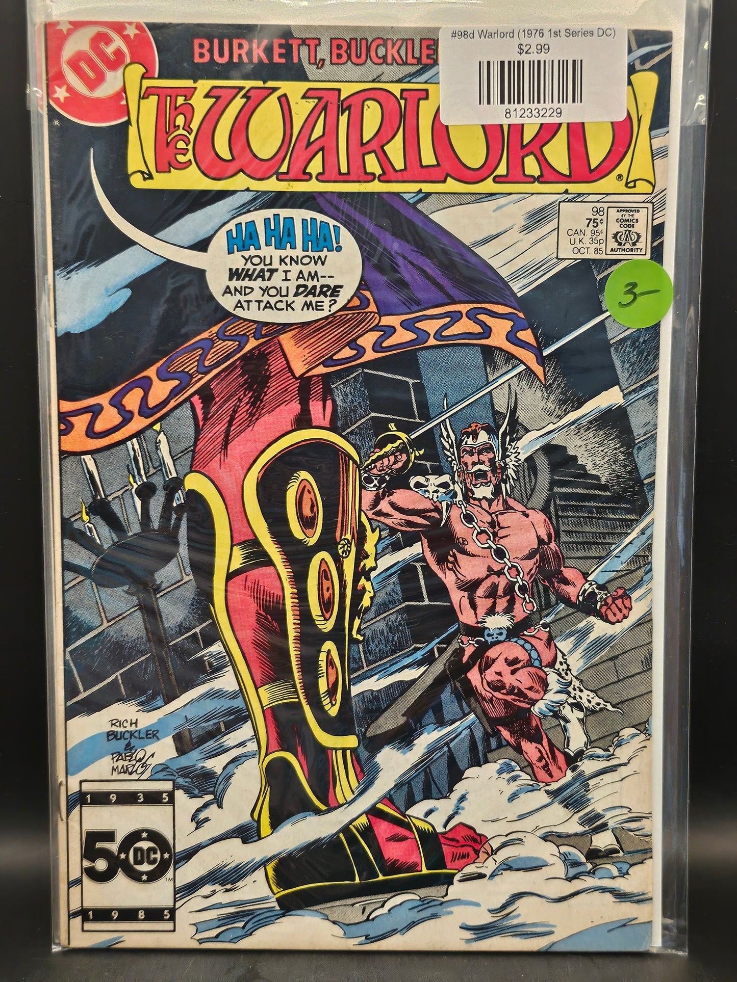 #98d Warlord (1976 1st Series DC)