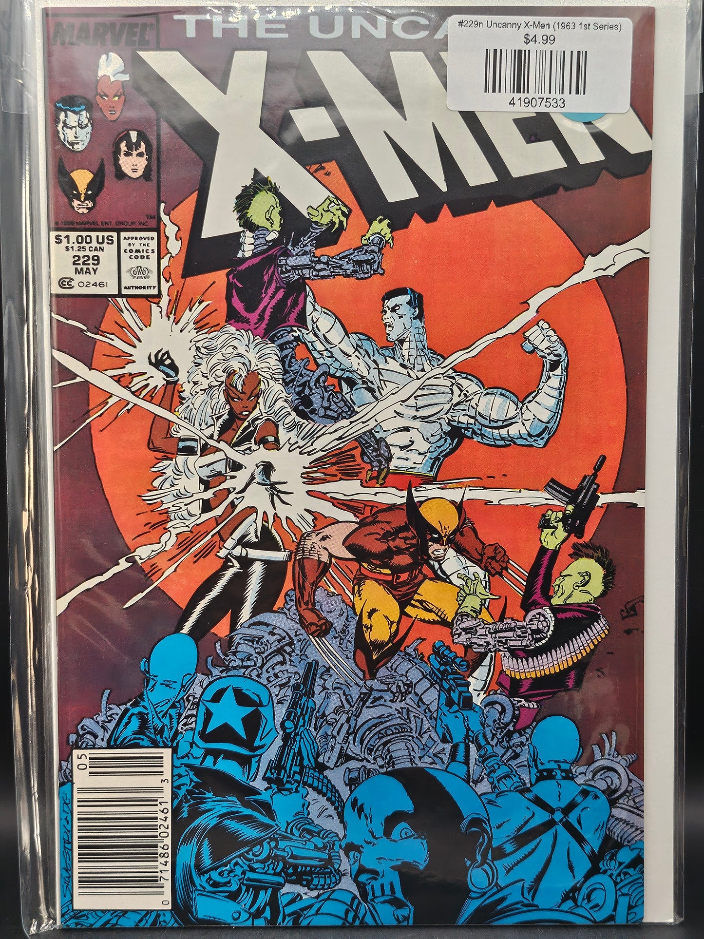 #229n Uncanny X-Men (1963 1st Series)