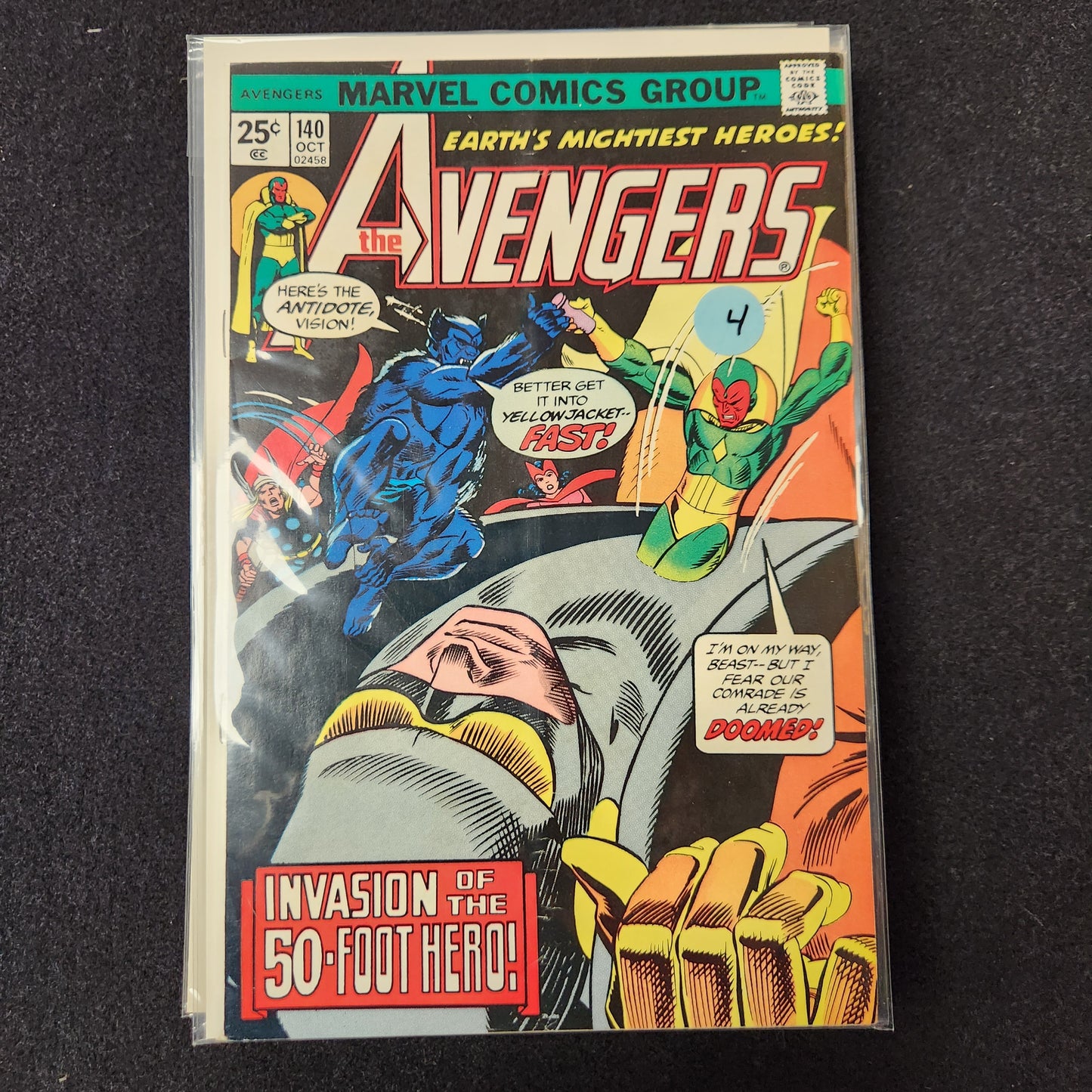 Avengers – Marvel Comics – (1963–1999) – Volume 1 – #140
