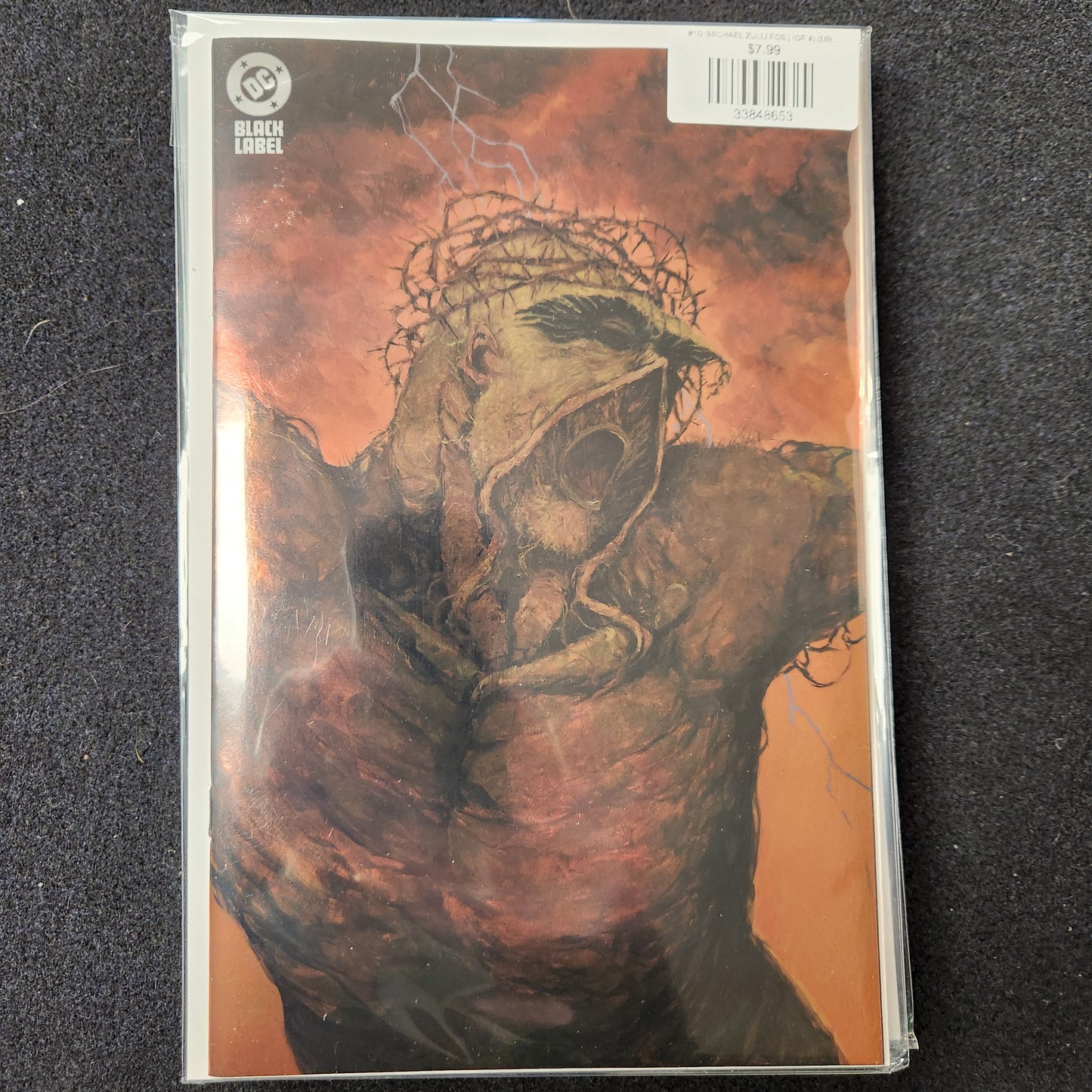 #1D (MICHAEL ZULLI FOIL) (OF 4) (MR) SWAMP THING 1989 (VAR)