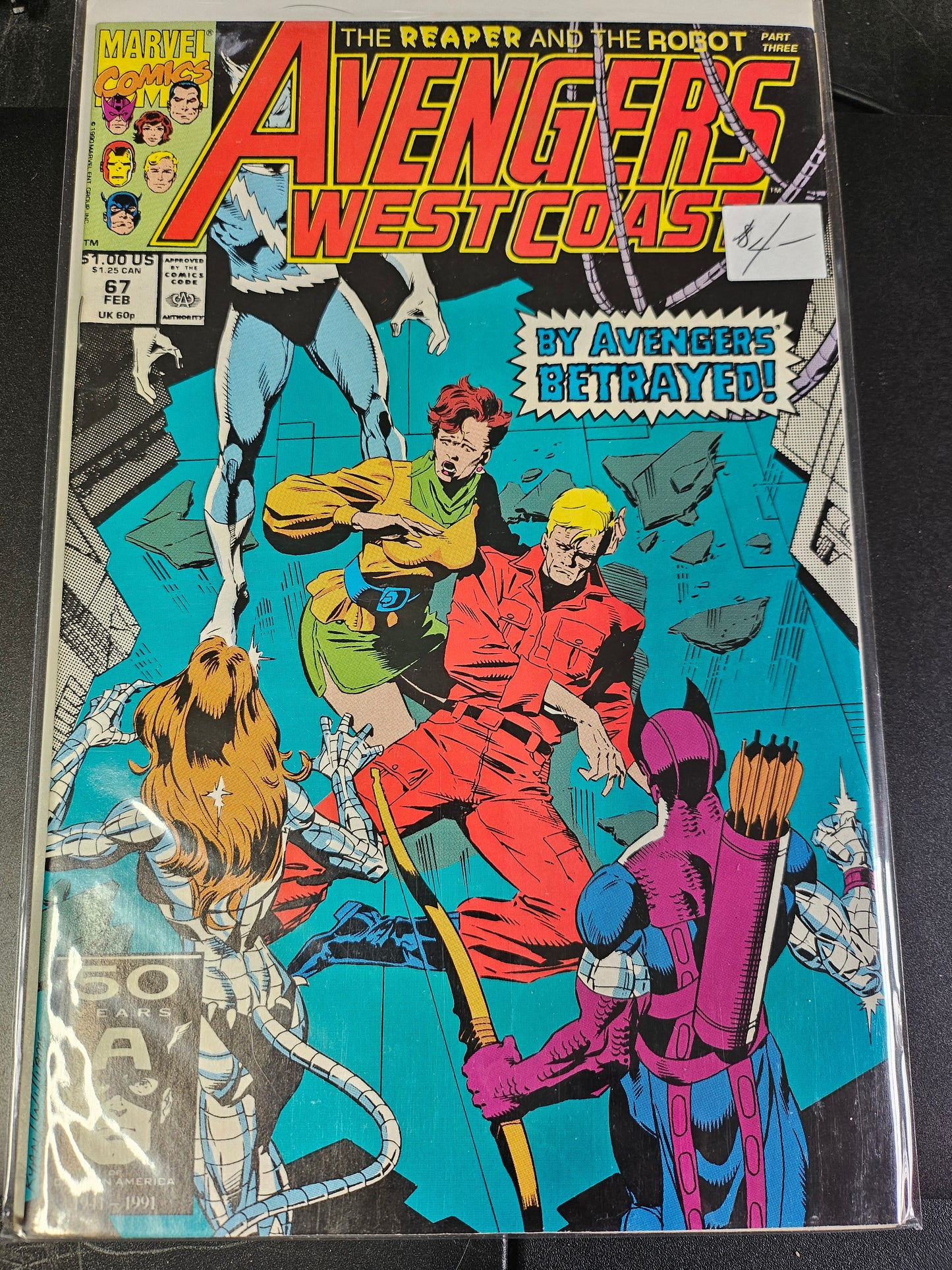 Avengers West Coast – Marvel Comics – (1989–1994) – Volume 1 – #67