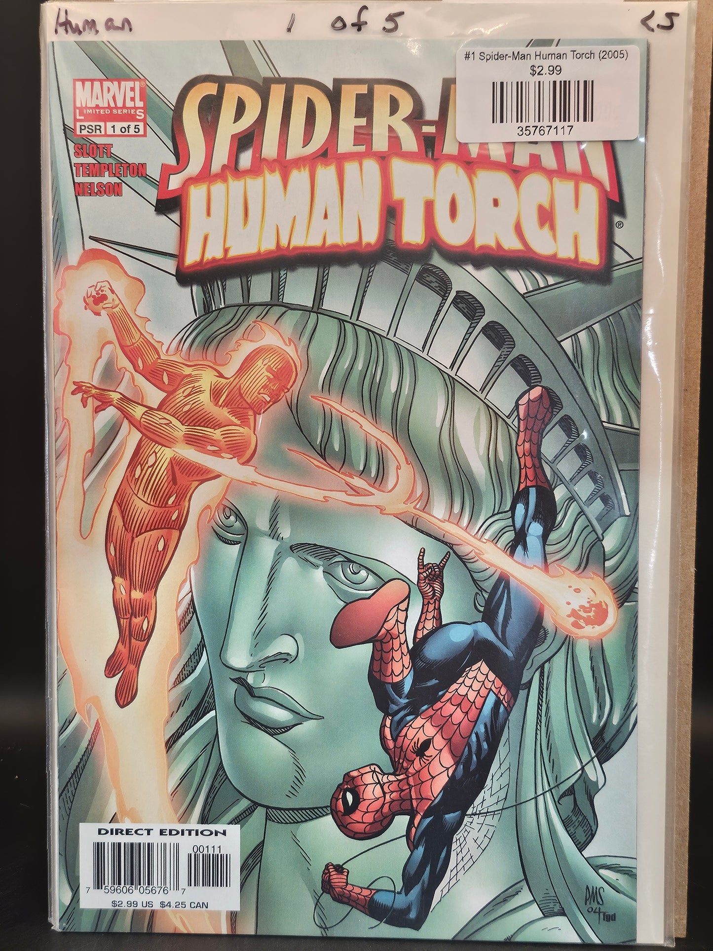 #1 Spider-Man Human Torch (2005)