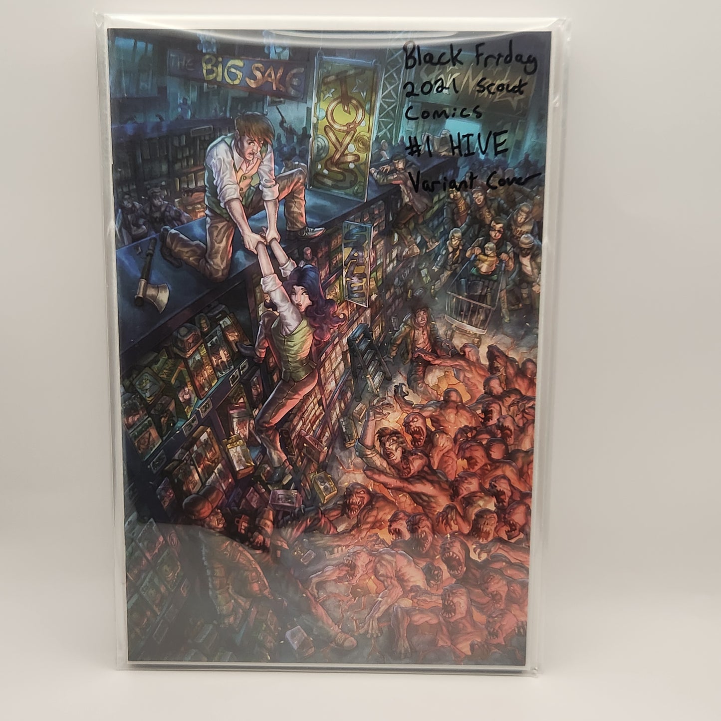 #1 HIVE Variant - Black Friday (2021 Scout Comics)