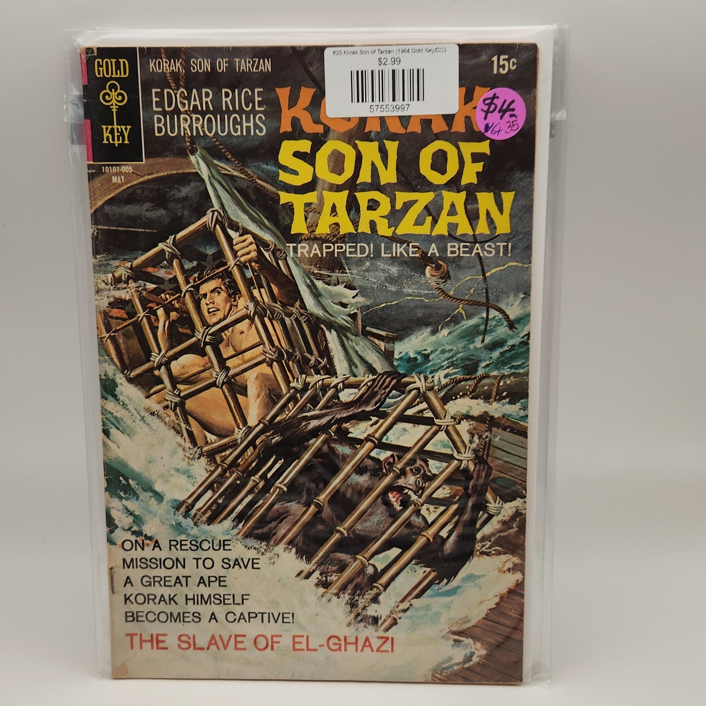 #35 Korak Son of Tarzan (1964 Gold Key/DC)