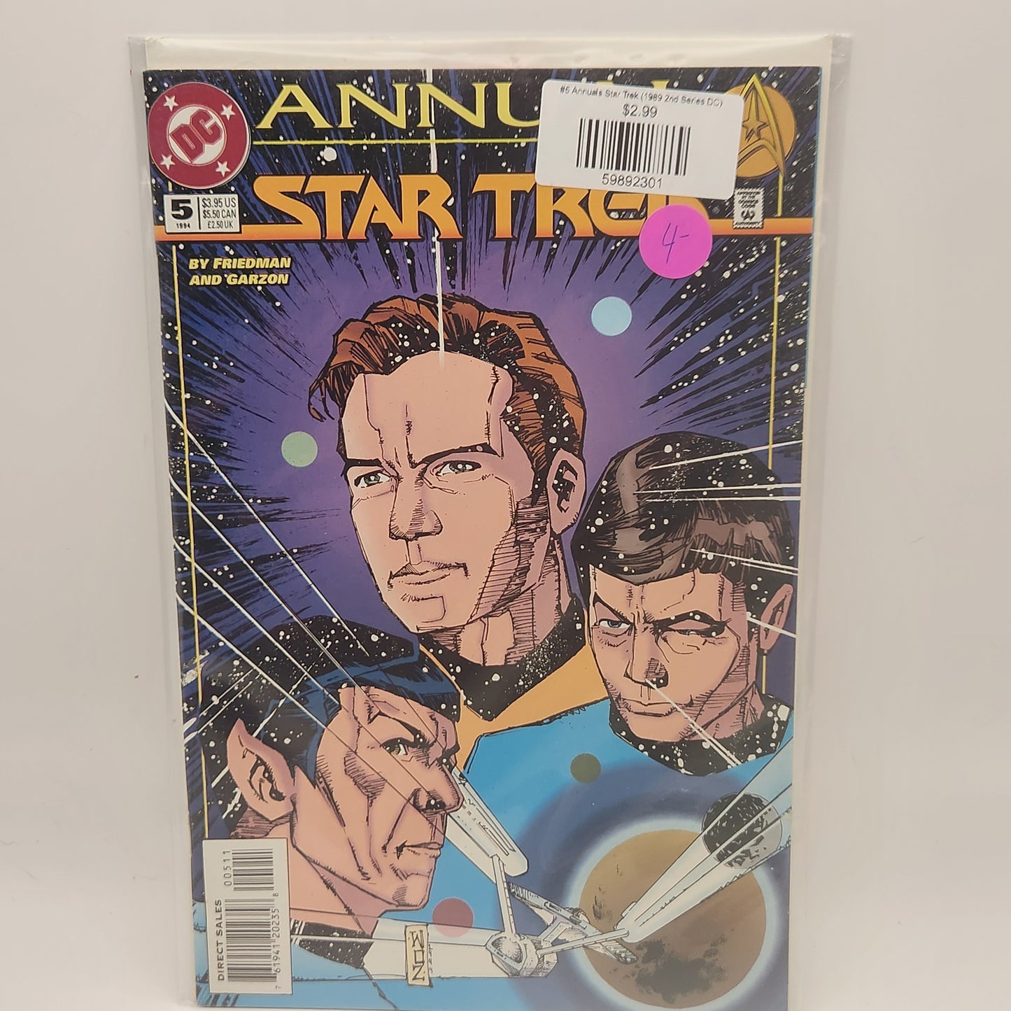 #5 Annuals Star Trek (1989 2nd Series DC)