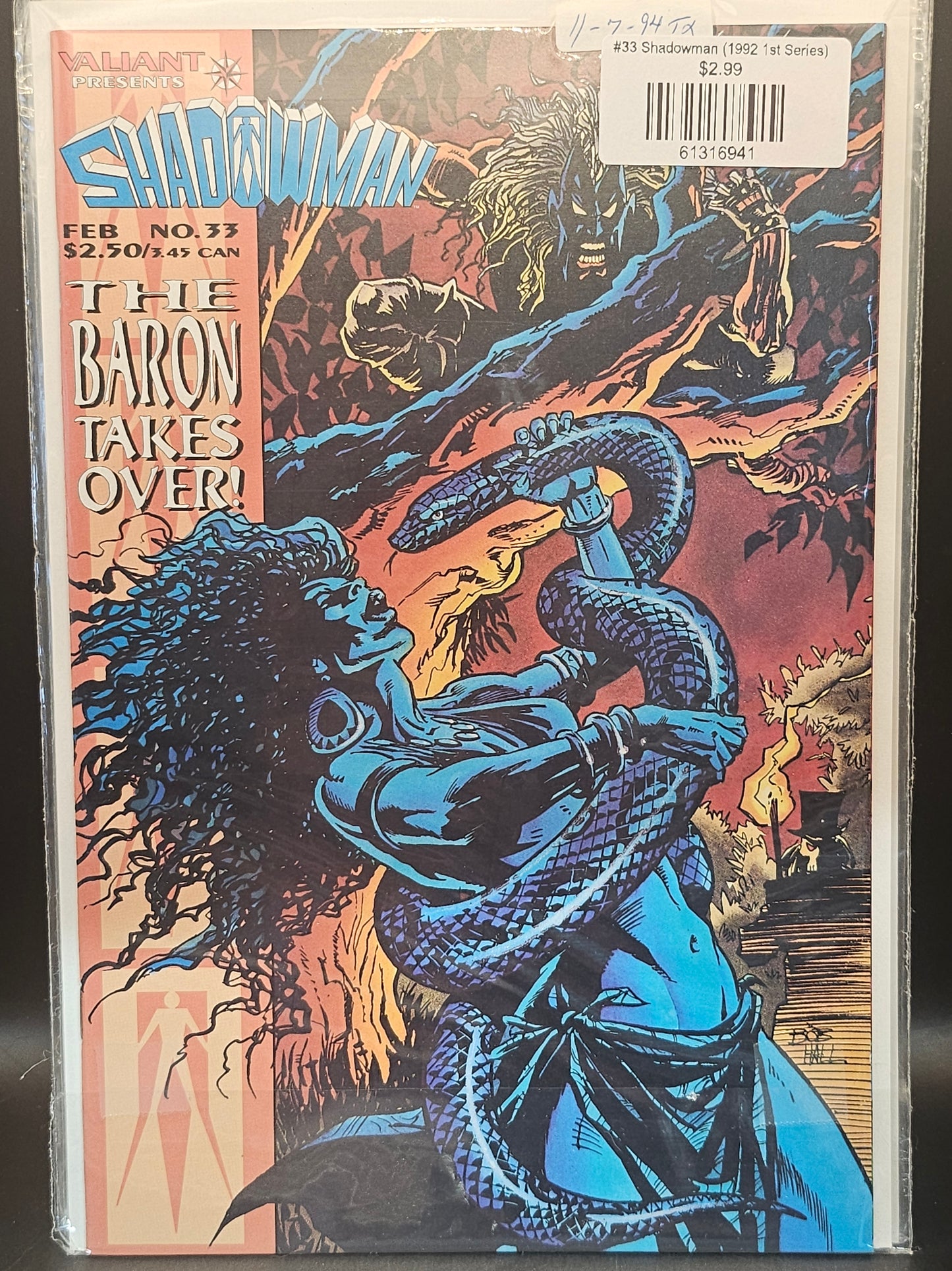 #33 Shadowman (1992 1st Series)