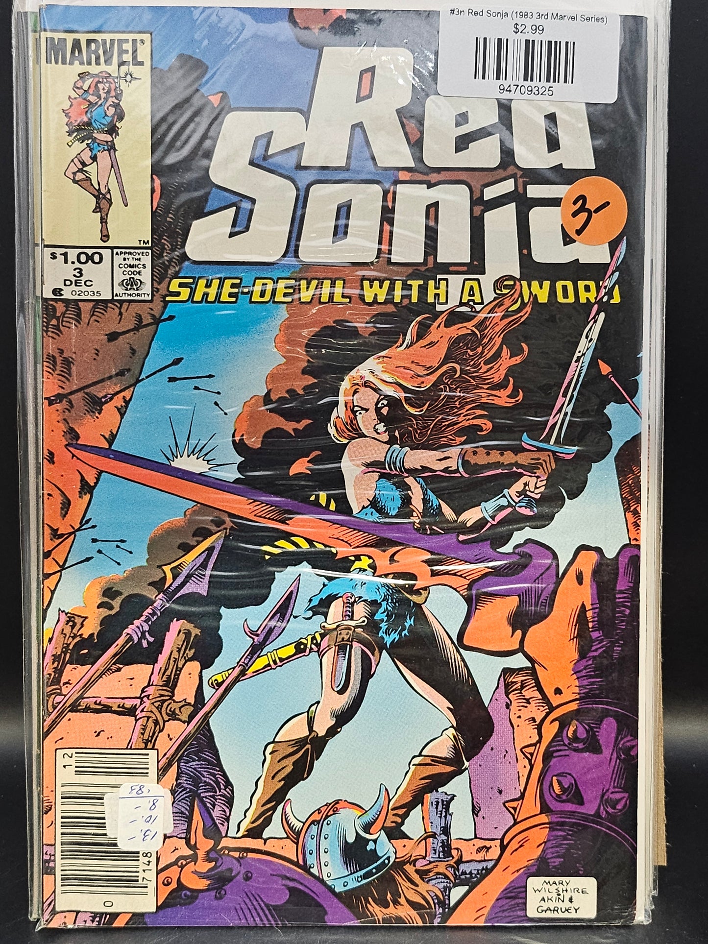 #3n Red Sonja (1983 3rd Marvel Series)