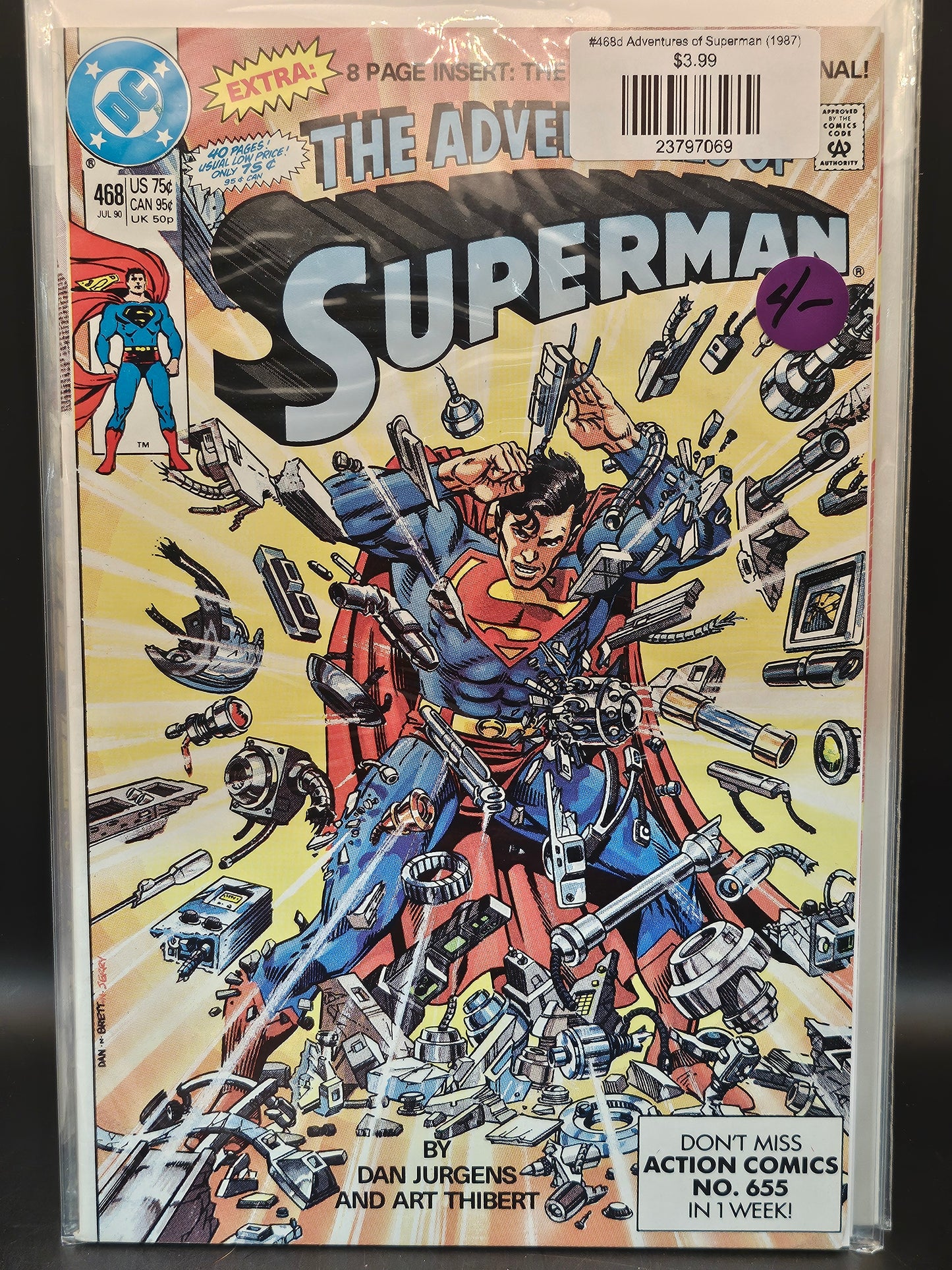 #468d Adventures of Superman (1987)