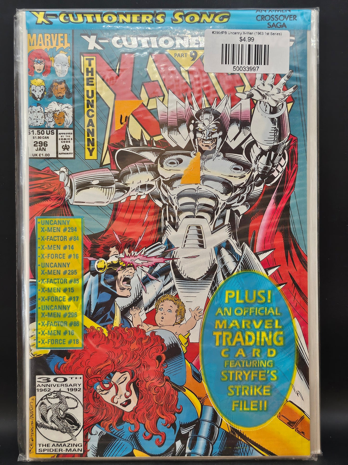 #296dPB Uncanny X-Men (1963 1st Series)