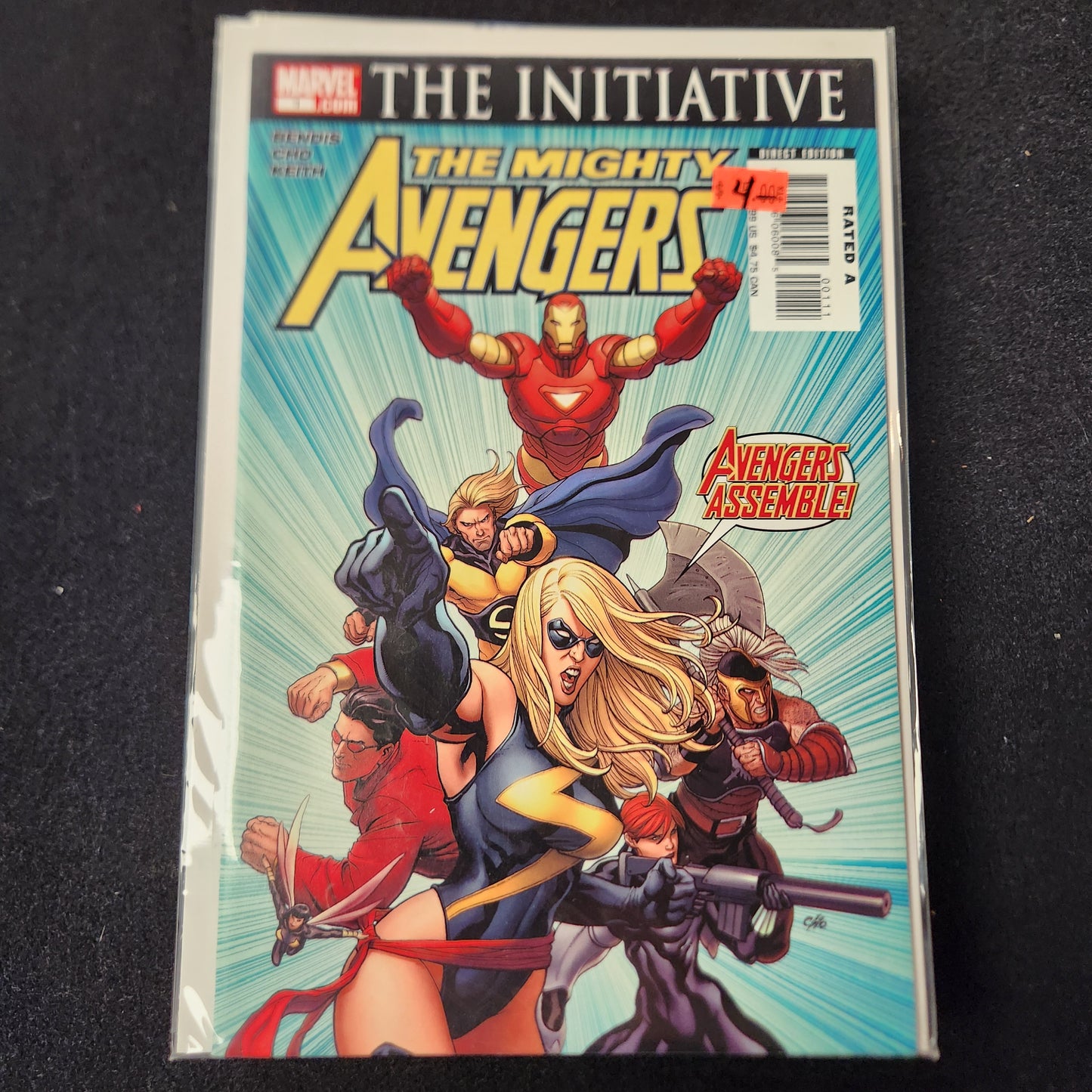 Mighty Avengers #1 (2007-10) yellow $3