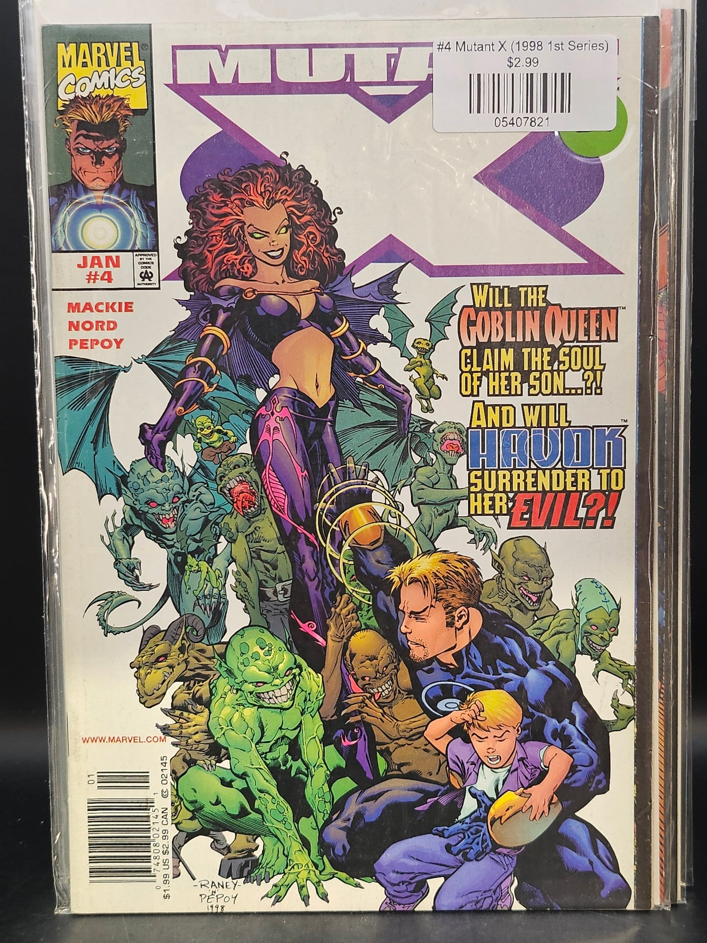 #4 Mutant X (1998 1st Series)