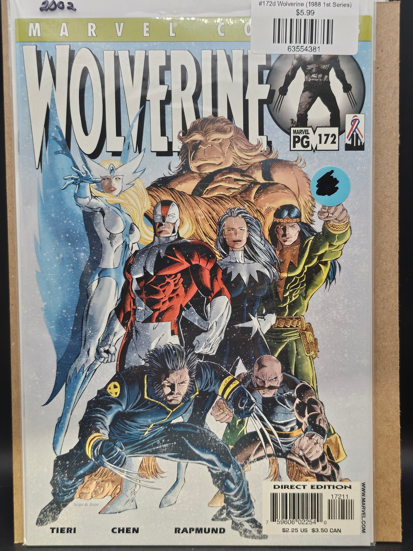 #172d Wolverine (1988 1st Series)