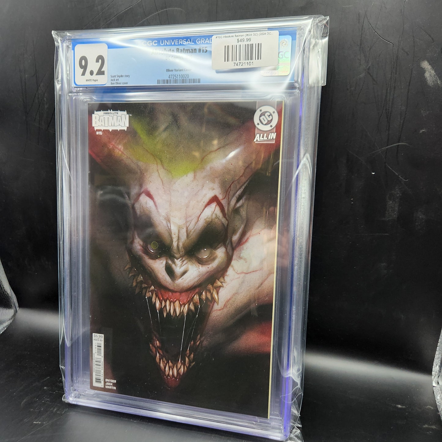 #15C Absolute Batman (2024 DC) (2024 DC) #15C $50 (9.2)